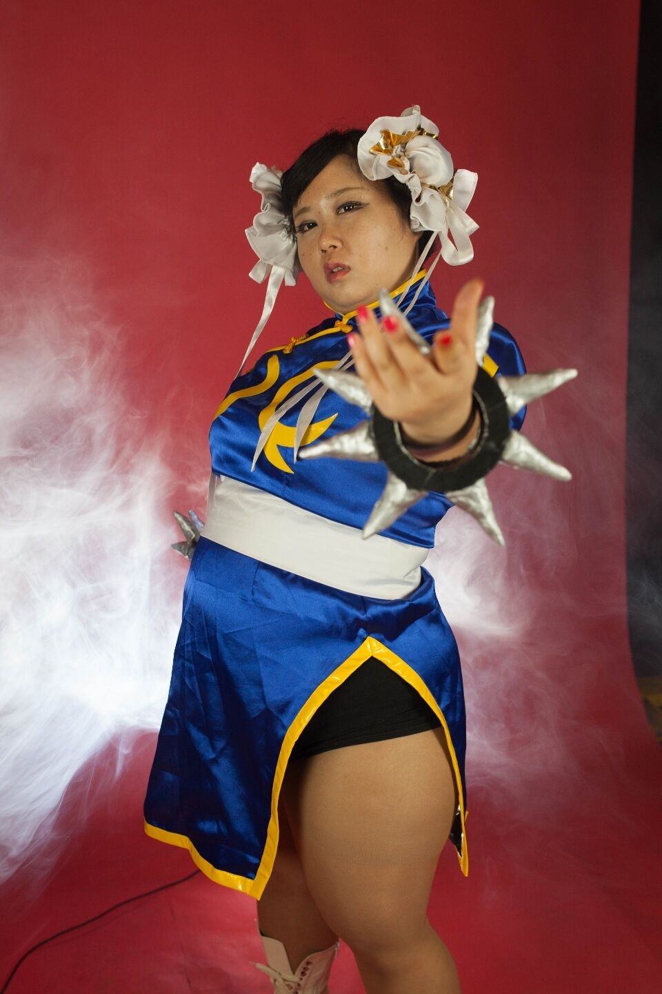 (渡辺さくらん) FIGHT FAT LADY (Sakuran Watanabe) (Mai Shiranui - Fatal Fury) (Chun-Li - Street Fighter) 10
