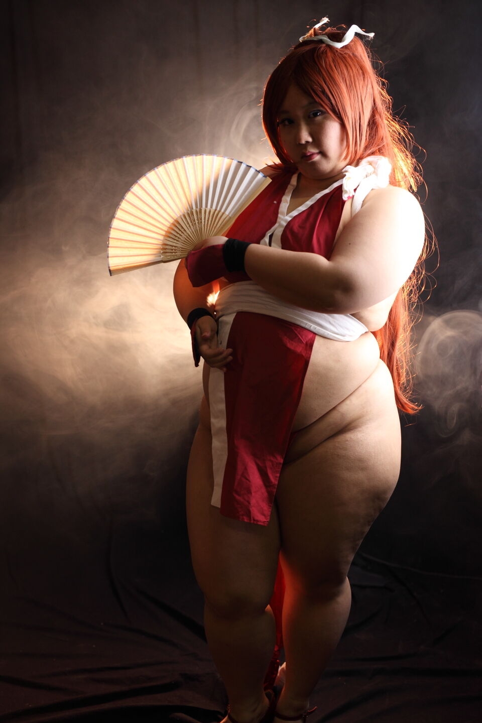 (渡辺さくらん) FIGHT FAT LADY (Sakuran Watanabe) (Mai Shiranui - Fatal Fury) (Chun-Li - Street Fighter) 166