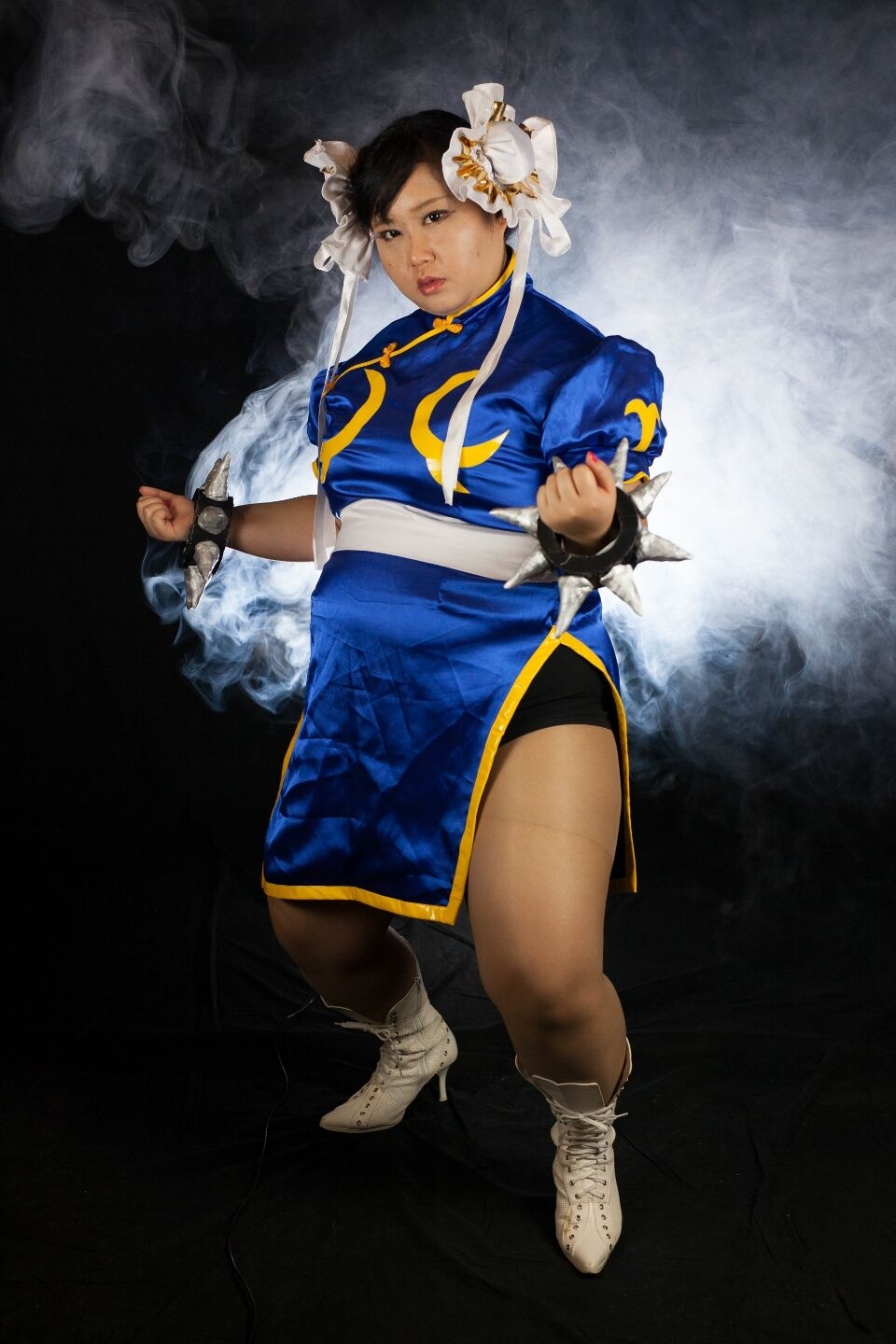 (渡辺さくらん) FIGHT FAT LADY (Sakuran Watanabe) (Mai Shiranui - Fatal Fury) (Chun-Li - Street Fighter) 17