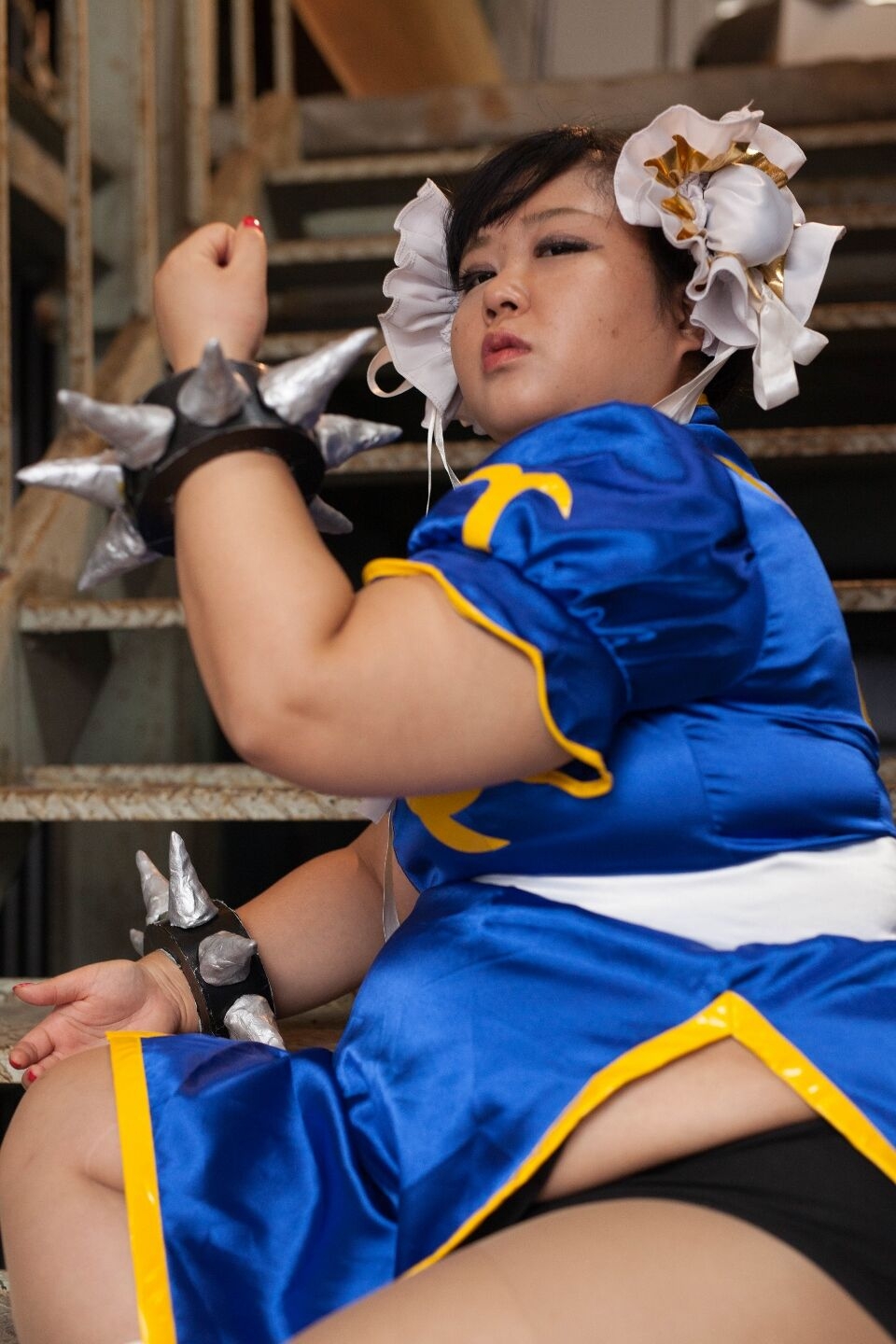 (渡辺さくらん) FIGHT FAT LADY (Sakuran Watanabe) (Mai Shiranui - Fatal Fury) (Chun-Li - Street Fighter) 87