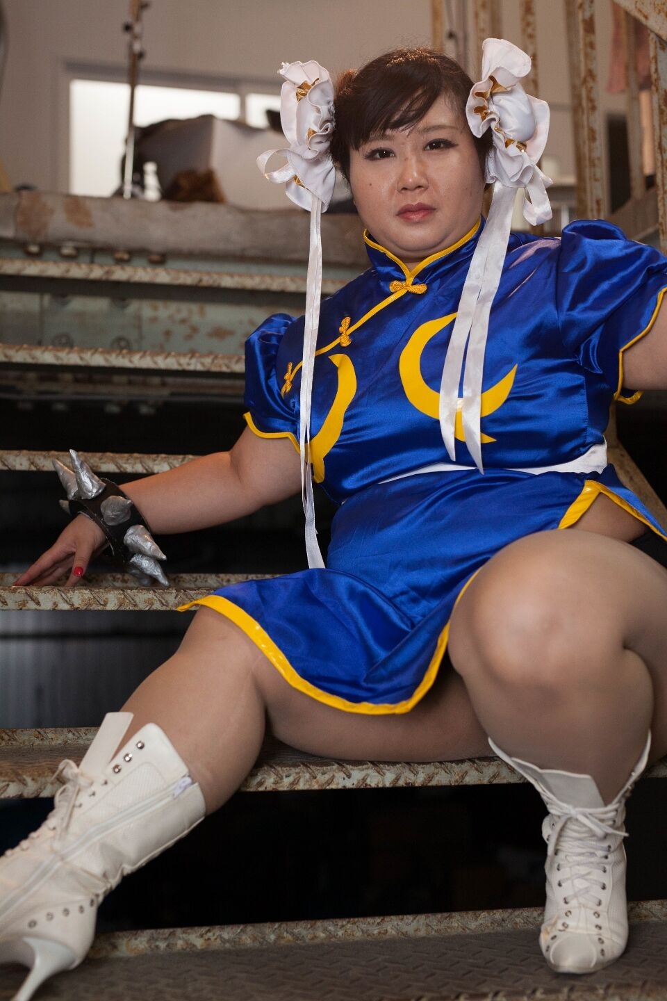 (渡辺さくらん) FIGHT FAT LADY (Sakuran Watanabe) (Mai Shiranui - Fatal Fury) (Chun-Li - Street Fighter) 91
