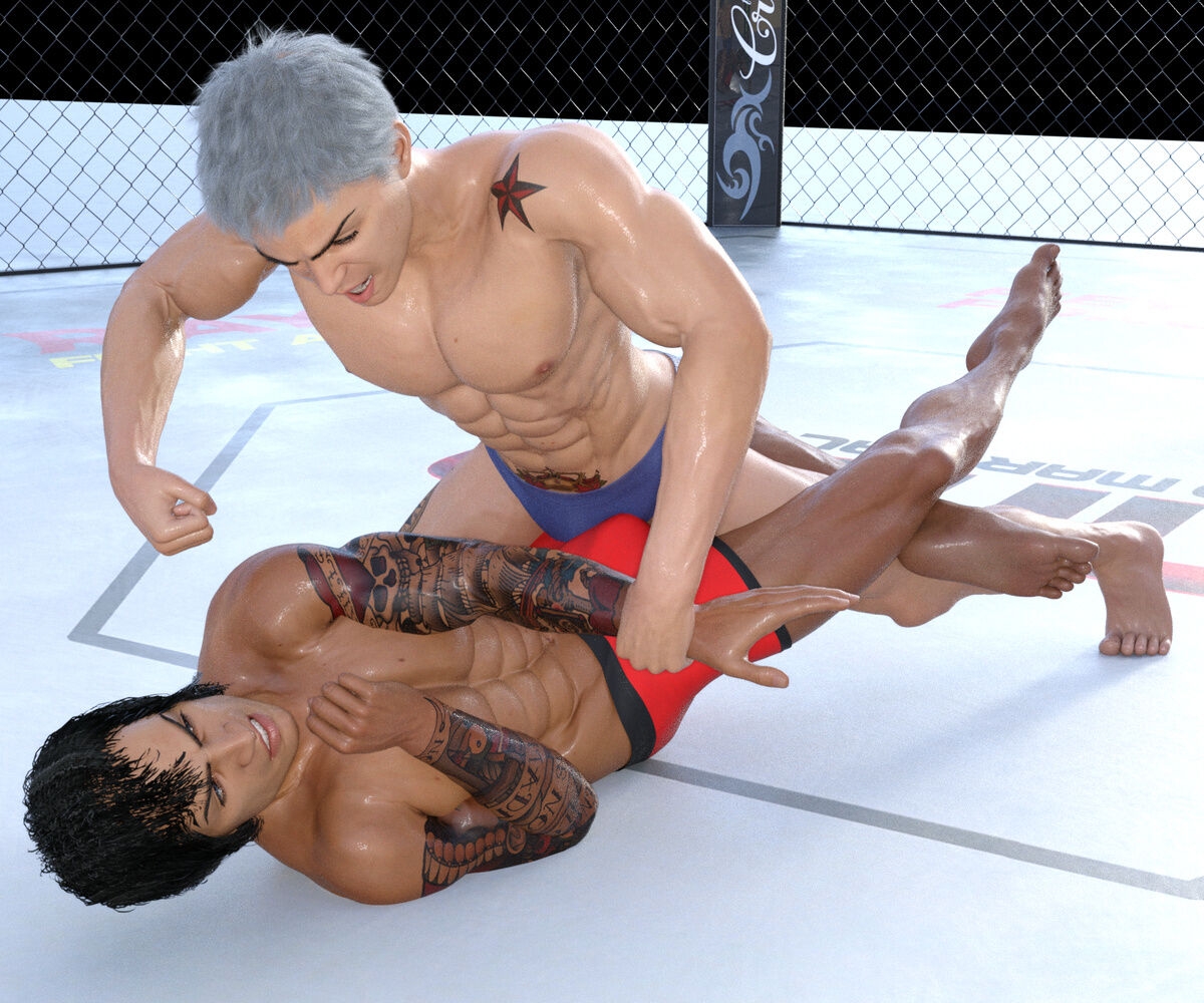 (WinterH) wrestling 3D Art 112
