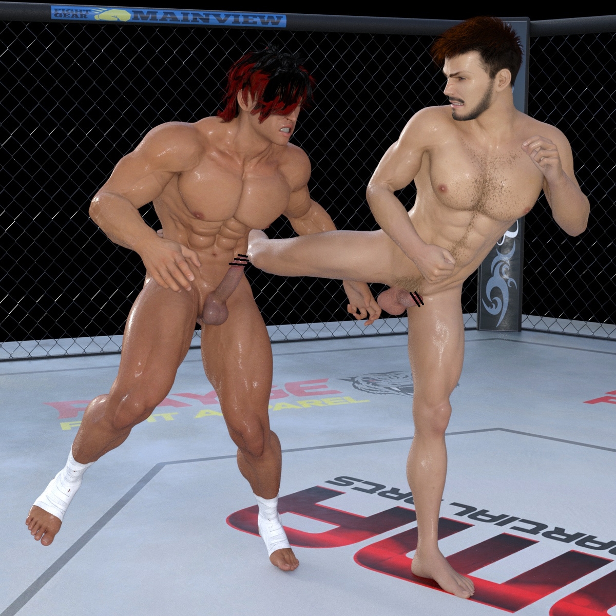 (WinterH) wrestling 3D Art 126