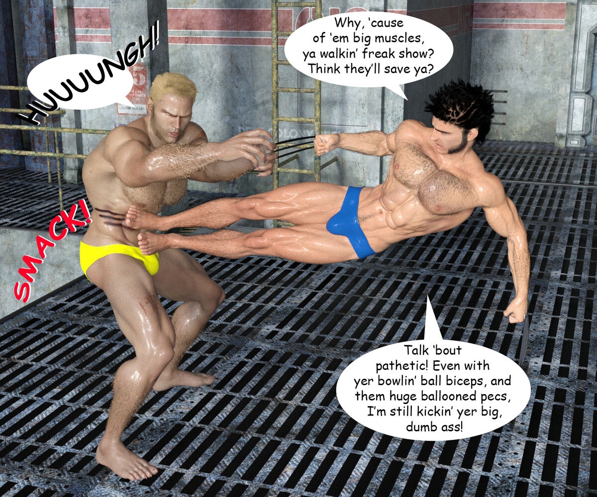 (WinterH) wrestling 3D Art 267