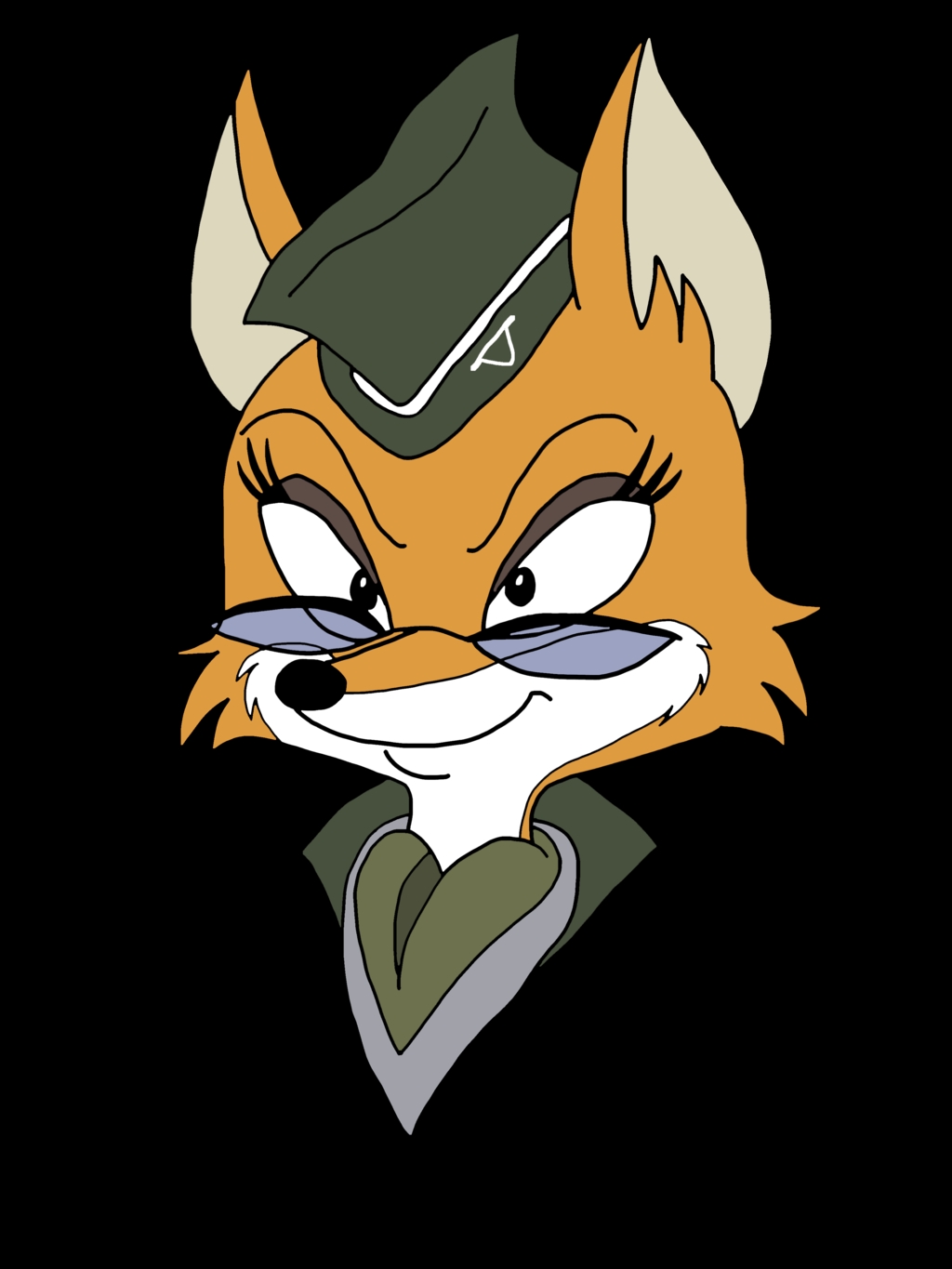 Lt. Fox Vixen - Squirrel and Hedgehog - 7th Pack (Year 2022) 여우장교 - 다람이와 고슴도치 North Korean propaganda DPRK 50