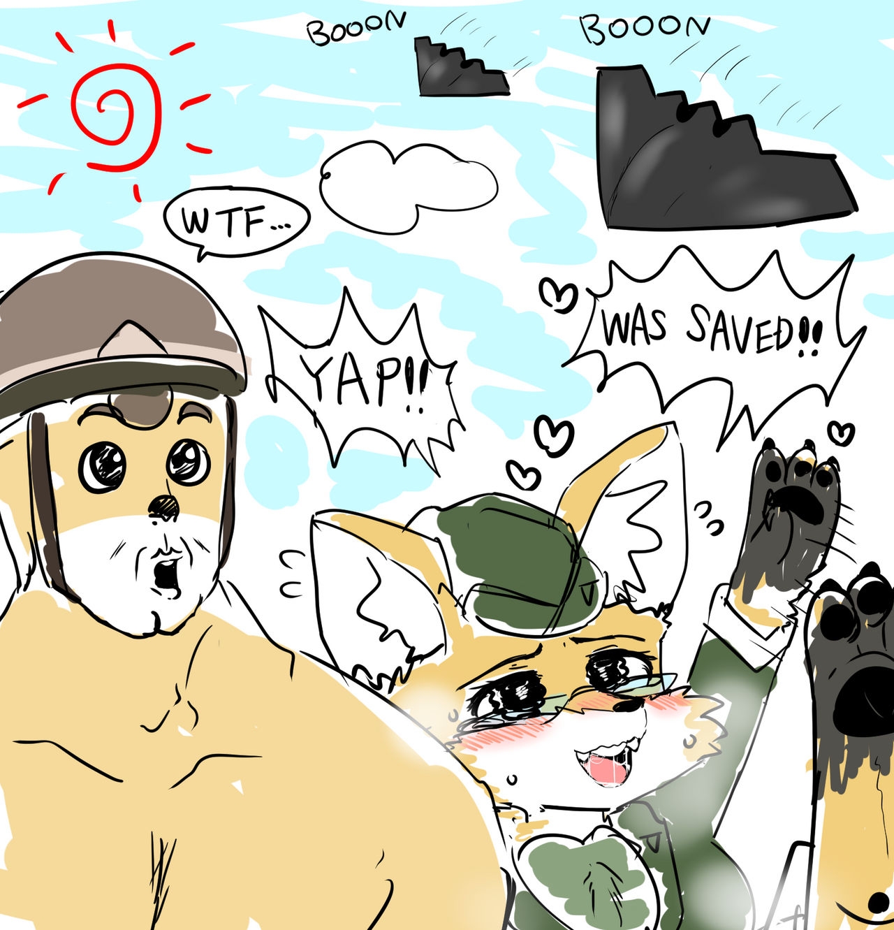Lt. Fox Vixen - Squirrel and Hedgehog - 7th Pack (Year 2022) 여우장교 - 다람이와 고슴도치 North Korean propaganda DPRK 60