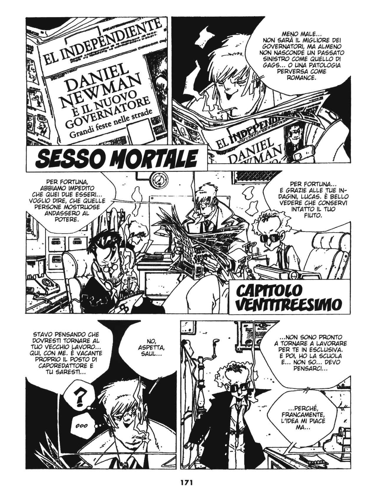 [Carlos Meglia] I maestri della historietas - 6 - Cybersix [Italian] 172