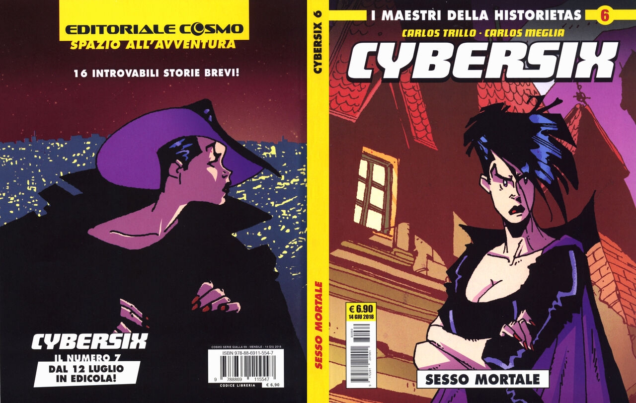 [Carlos Meglia] I maestri della historietas - 6 - Cybersix [Italian] 196