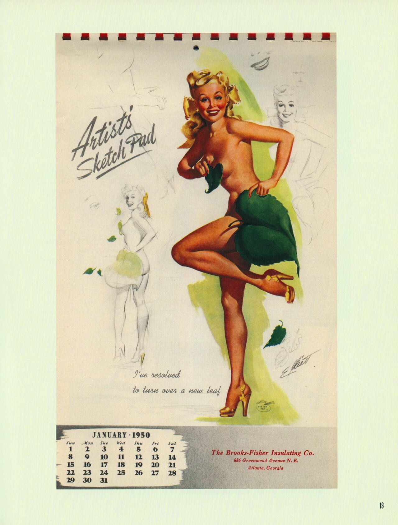 [Max Allan Collins] Calendar Girl - SWEET & SEXY PIN-UPS of the POSTWAR ERA [English] 15