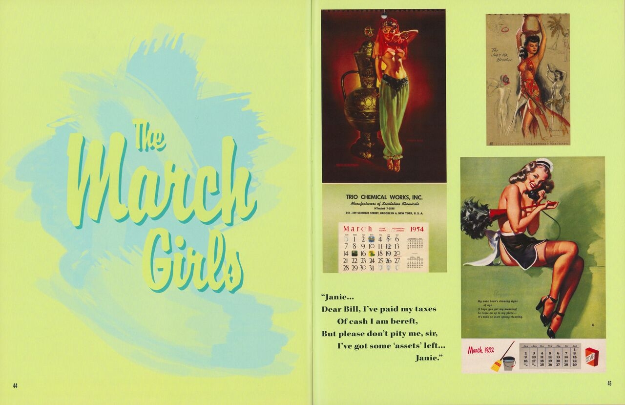 [Max Allan Collins] Calendar Girl - SWEET & SEXY PIN-UPS of the POSTWAR ERA [English] 36