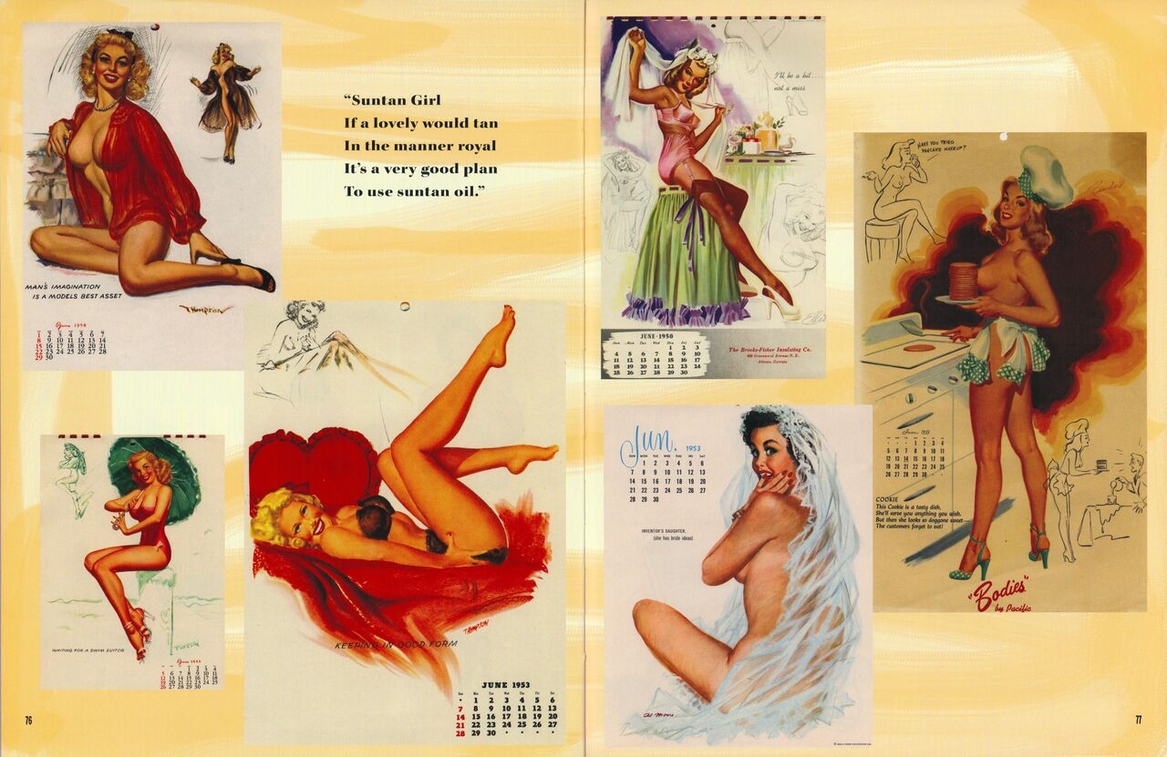 [Max Allan Collins] Calendar Girl - SWEET & SEXY PIN-UPS of the POSTWAR ERA [English] 52
