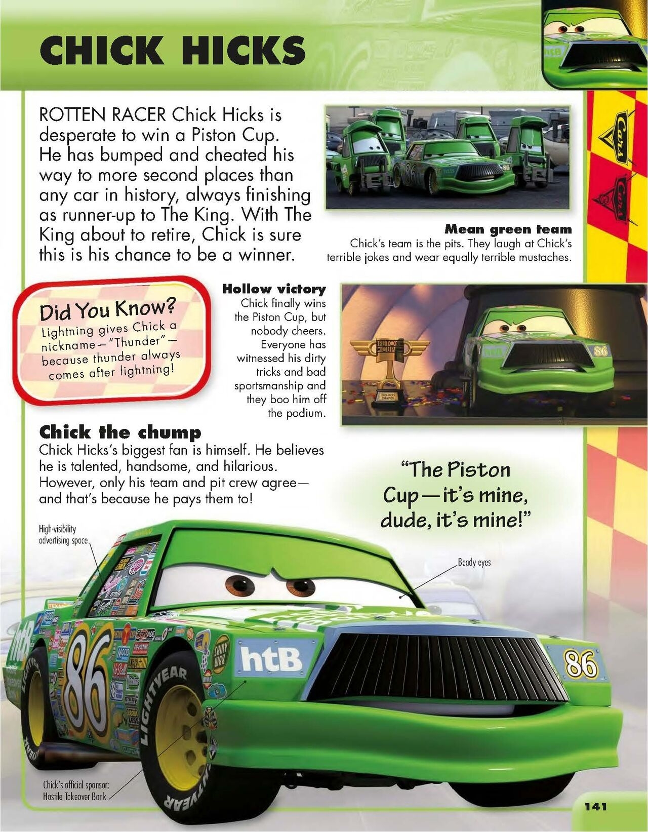 Disney Pixar Character Encyclopedia Updated and Expanded 142