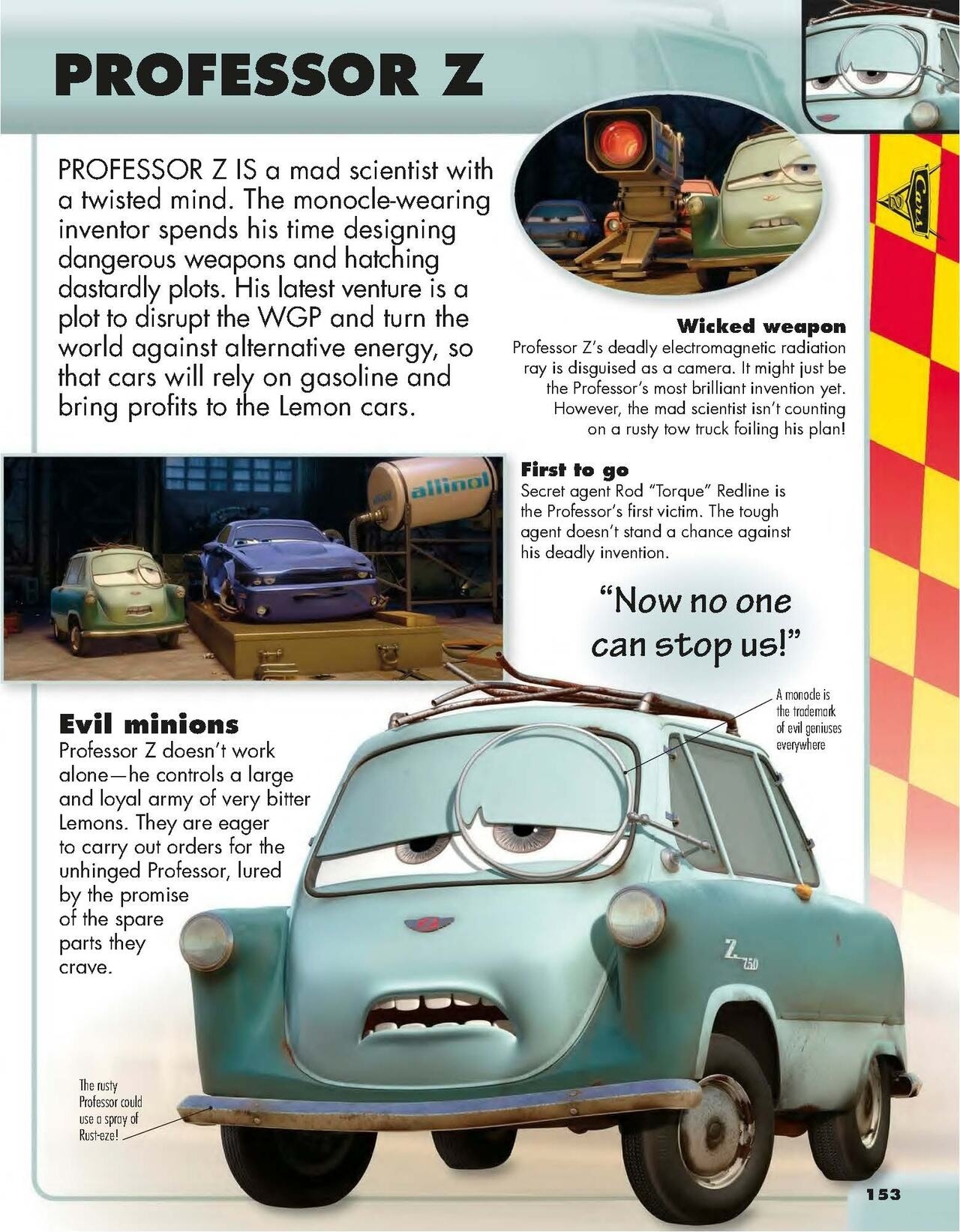 Disney Pixar Character Encyclopedia Updated and Expanded 154
