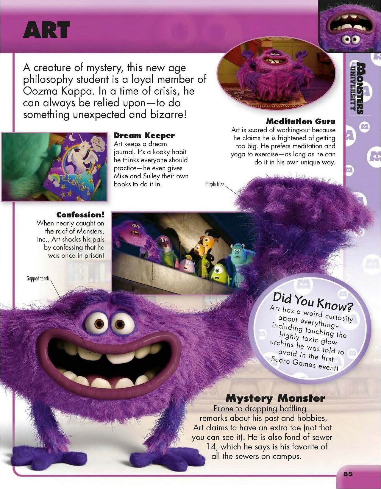 Disney Pixar Character Encyclopedia Updated and Expanded 86