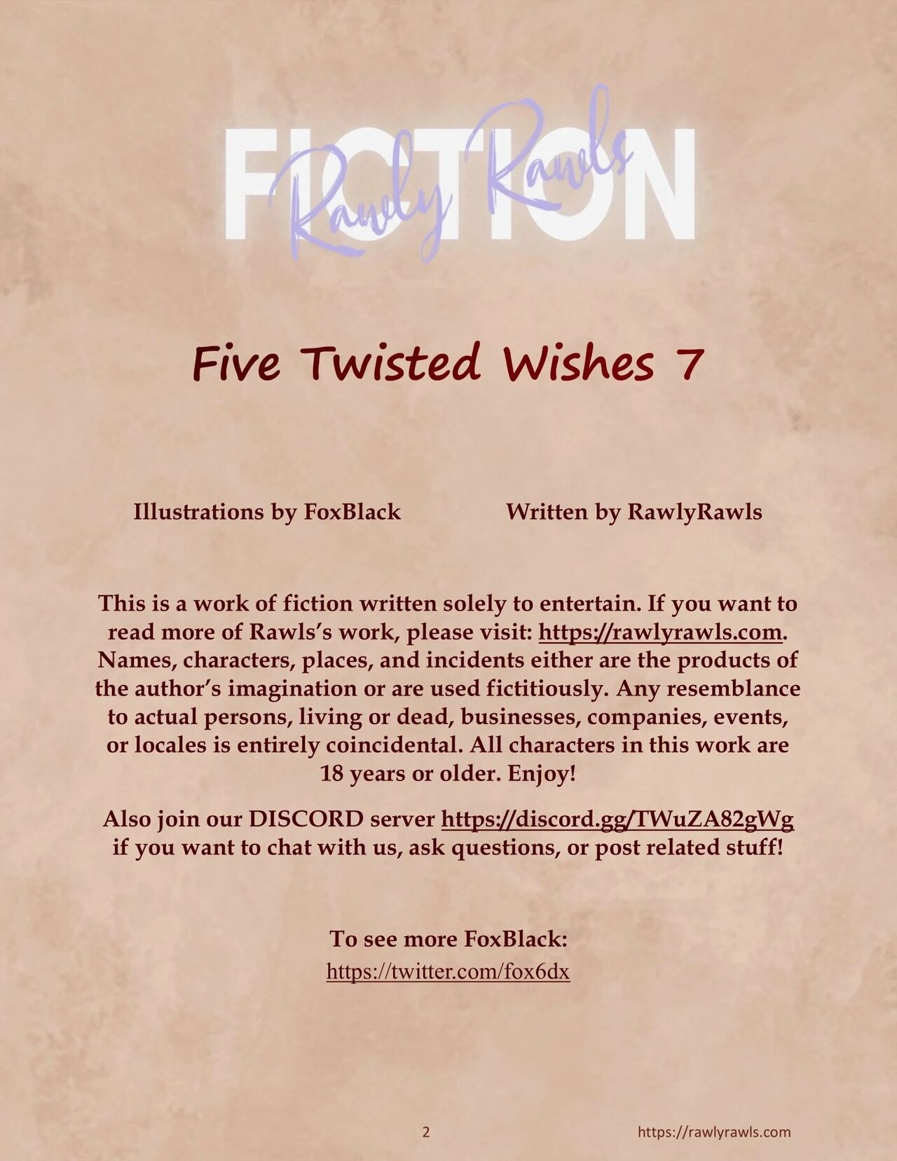 Five Twisted Wishes [FoxBlack , RawlyRawls] - 7 - english 1
