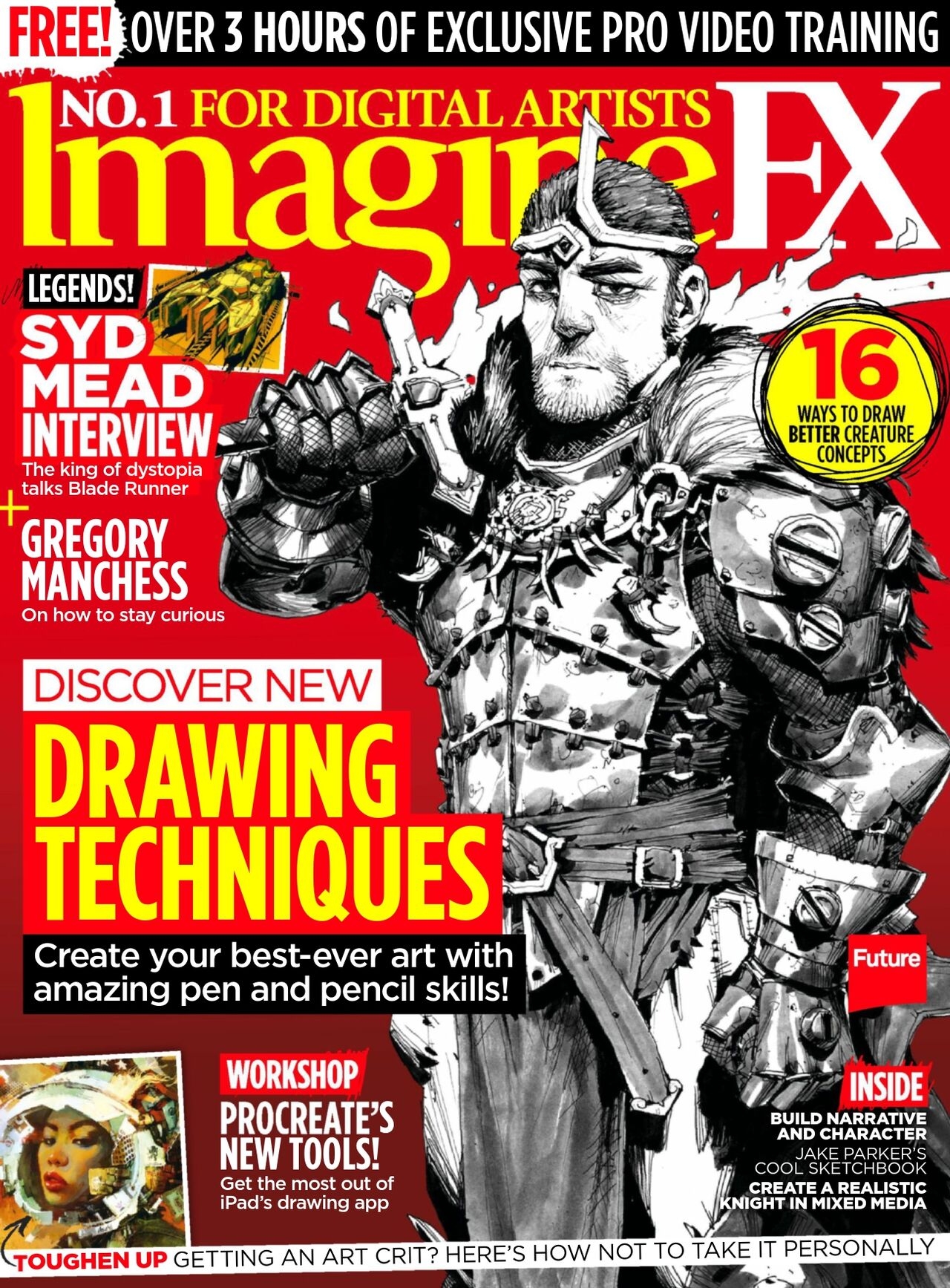ImagineFX Christmas 2017 - Discover new drawing techniques [English] 0