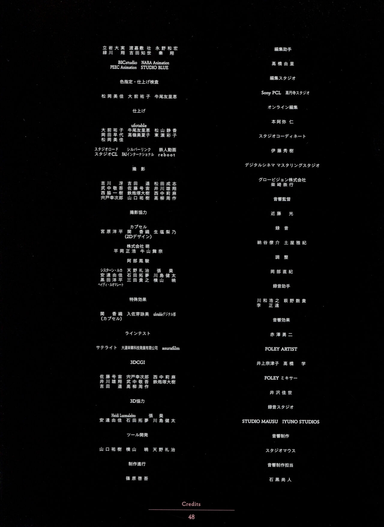 Fate/Stay Night: Heaven's Feel II - Lost Butterfly Animation Material 47