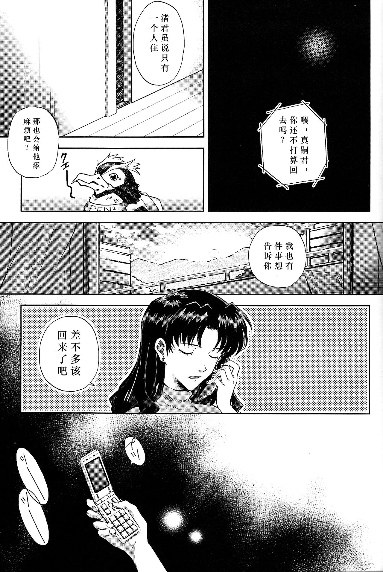 (Kimi to no Rendan 6) [Getsumen-Spiral (Mayama Satori)] Kin no Eda, Kiniro no Tori 3 | 金枝，金色的鸟 3 (Neon Genesis Evangelion) [Chinese] 3