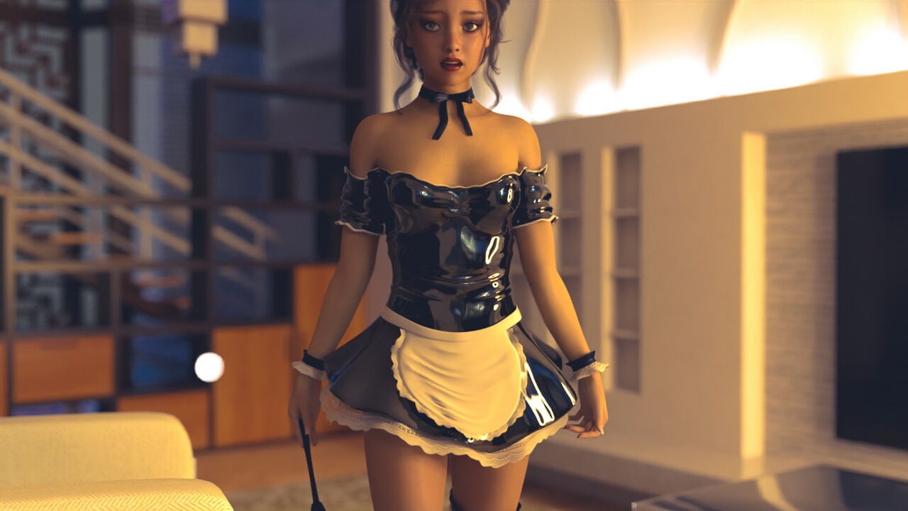 3D PORN COMIC - The Maid (Textless) 4