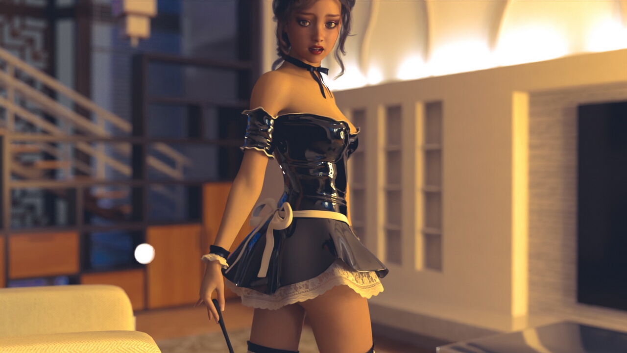 3D PORN COMIC - The Maid (Textless) 5