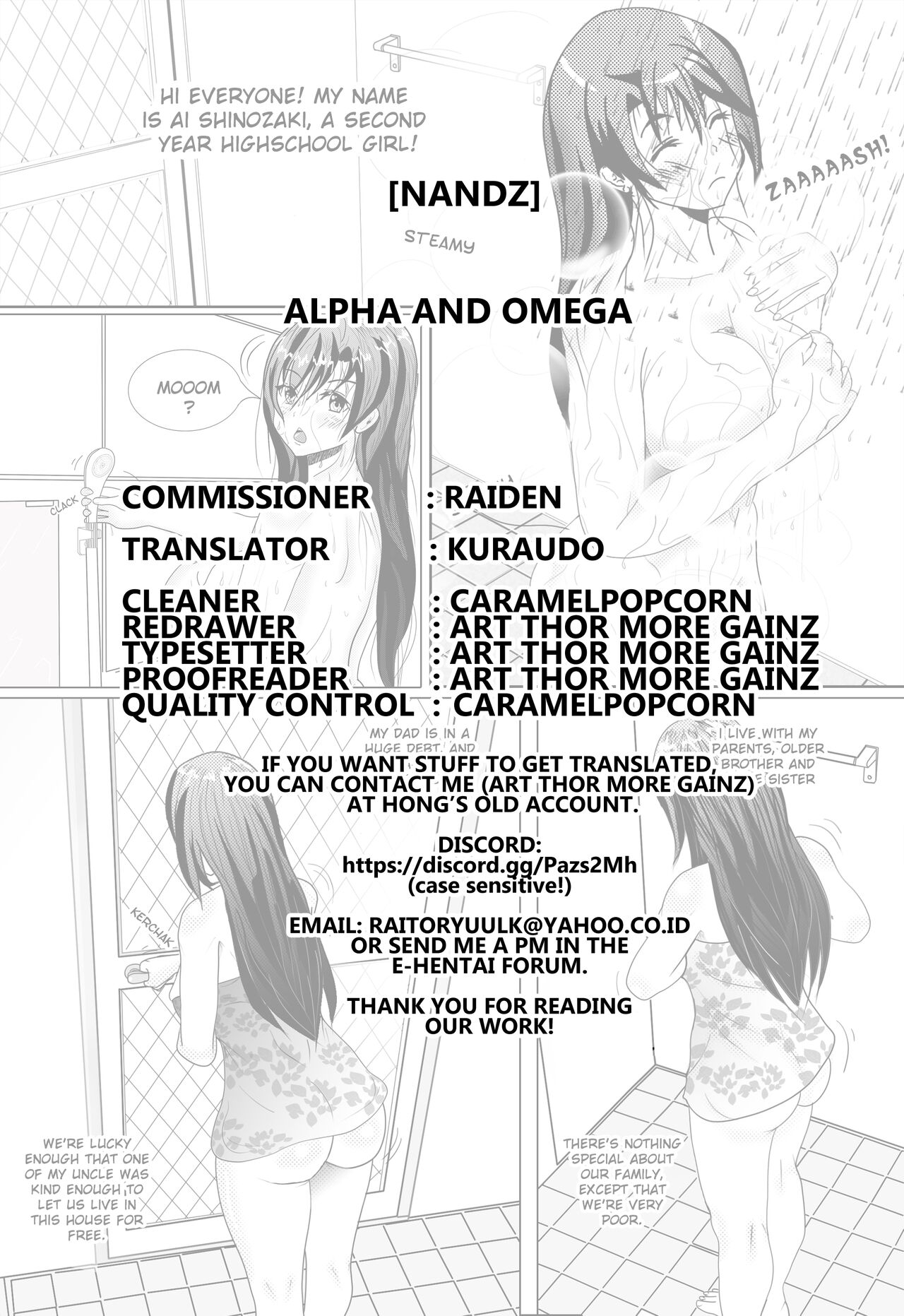 [NANDZ] Alpha and Omega (2D Comic Magazine Capsule Kan Seigi no Heroine Mesu Ochi Jikken! Vol. 1) [English] [Kuraudo] [Digital] 20