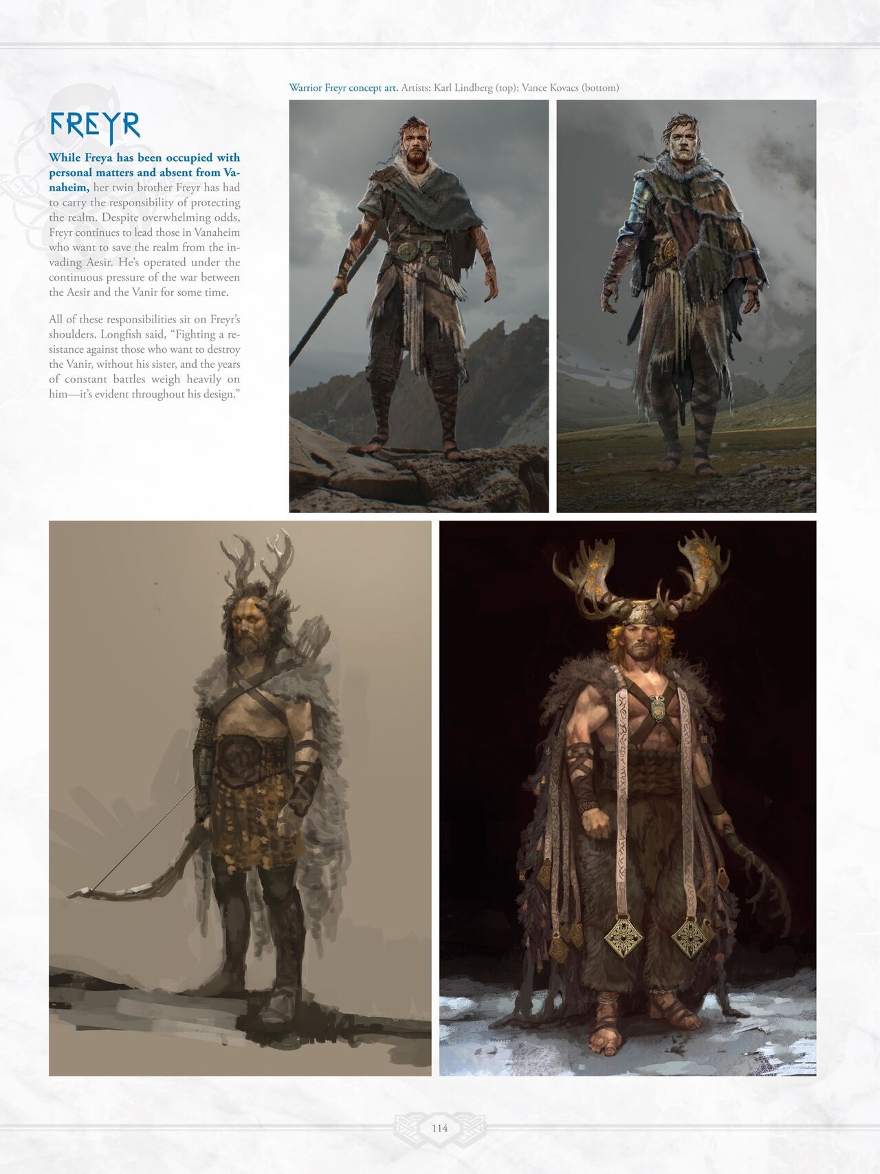 The Art of God of War Ragnarök 114
