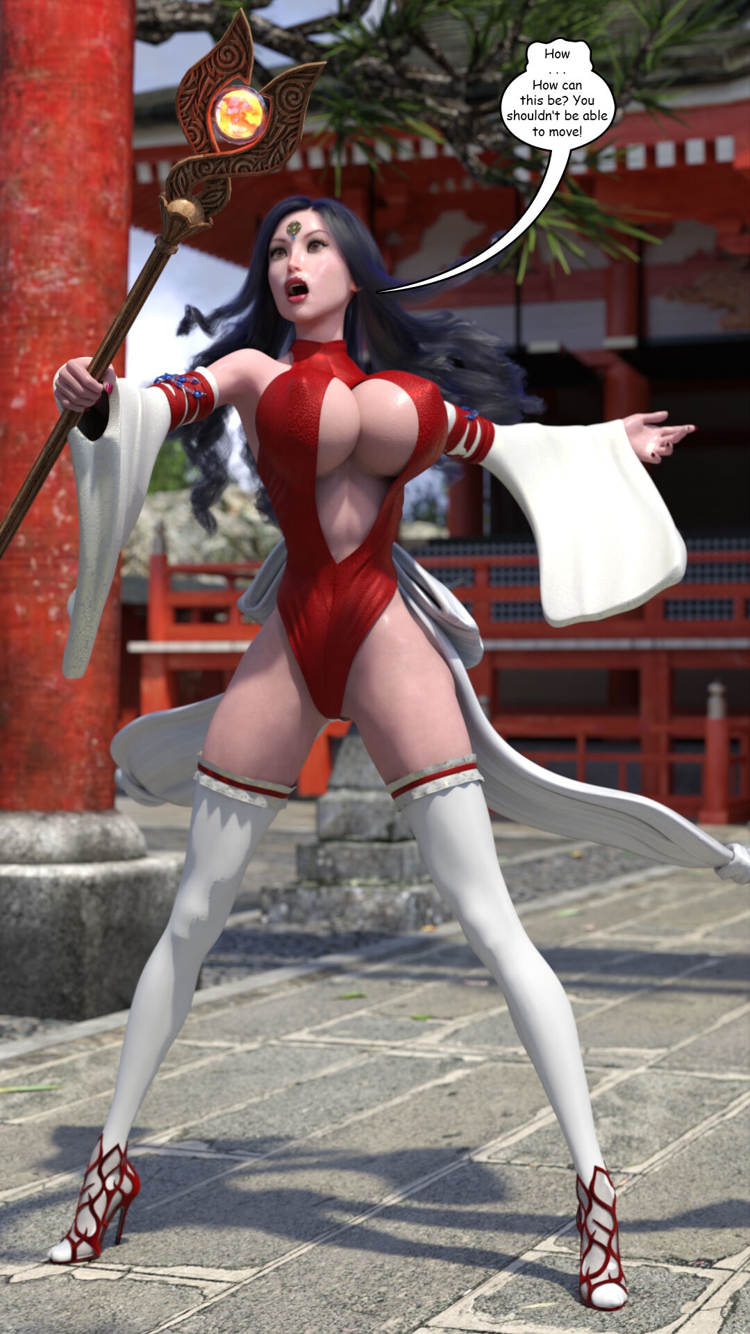 [Garethan] Smash Daisaku - Shrine Maidens Defeat Comic 16