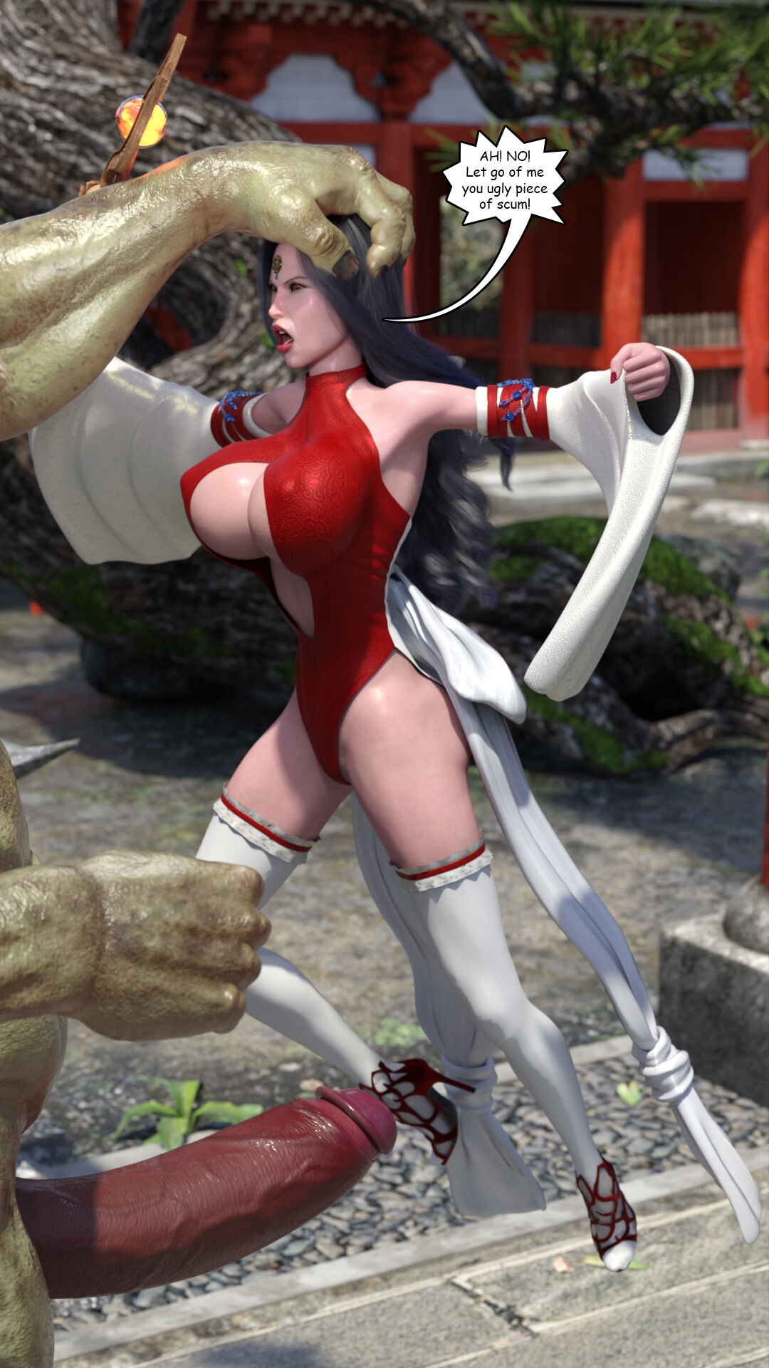 [Garethan] Smash Daisaku - Shrine Maidens Defeat Comic 18