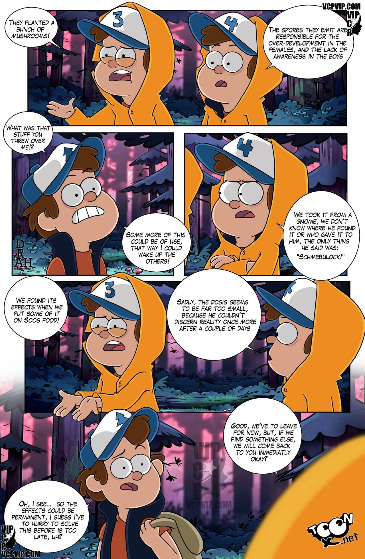 [Drah Navlag] Un Verano de Placer 5 [Gravity Falls] [Kalock] [English] 5