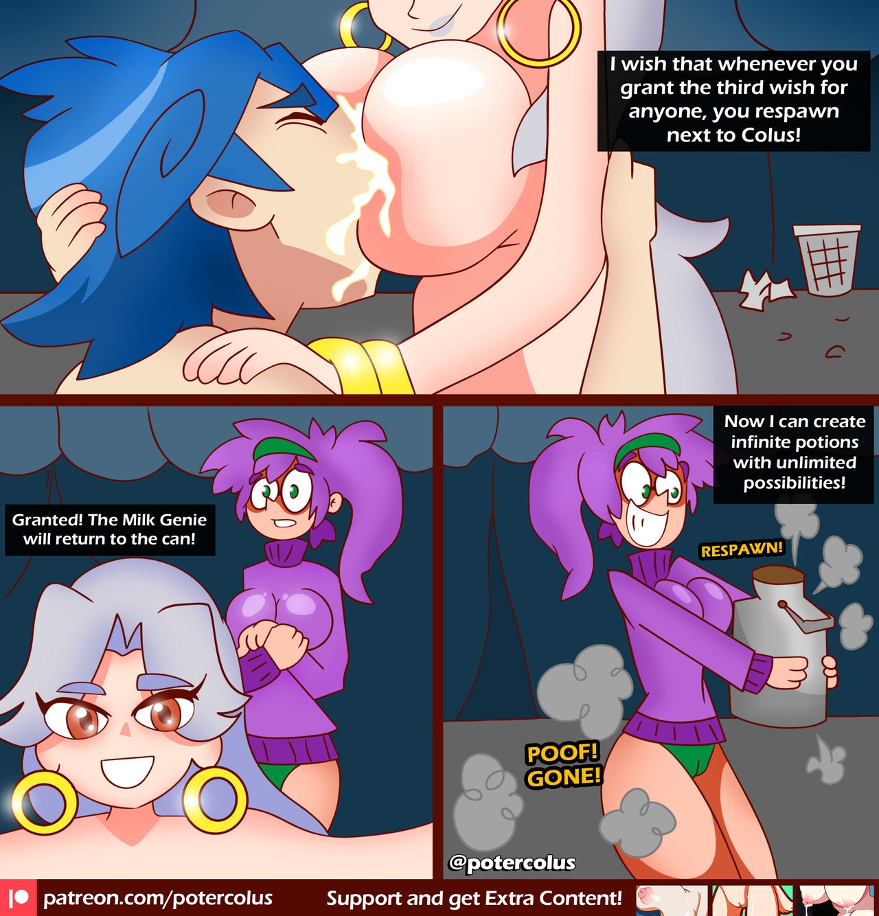 Magic Milk of Growth (COMPLETE) - [potercolus] 24
