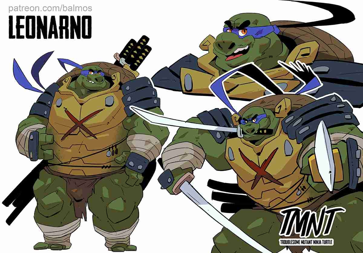 [Balmos] Troublesome Mutant Ninja Turtle【日曜日汉化】 33