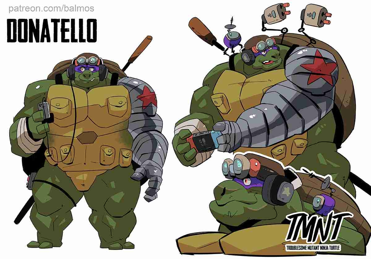 [Balmos] Troublesome Mutant Ninja Turtle【日曜日汉化】 35