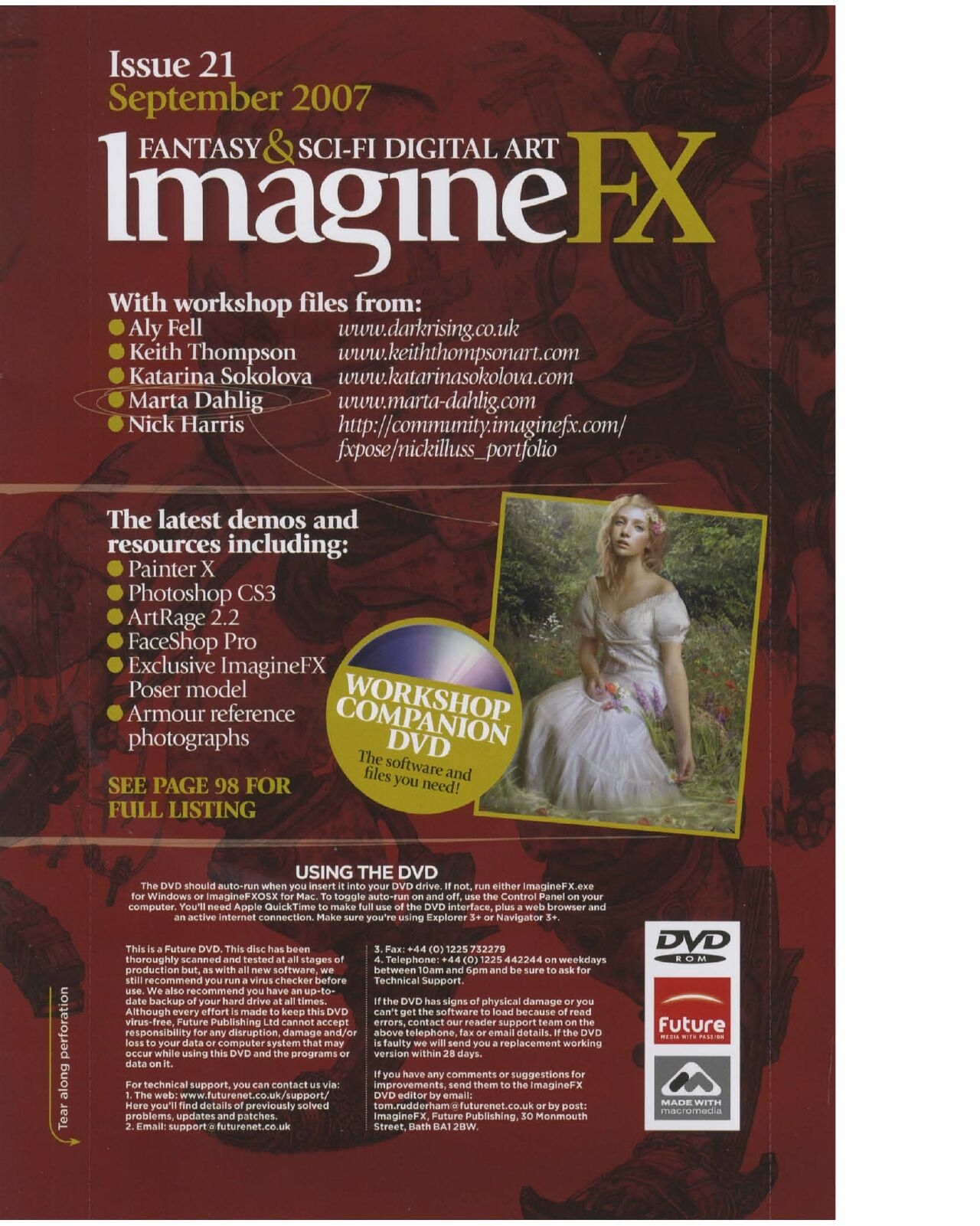 ImagineFX 2007-09 - Paint Classic Fantasy Art [English] 95