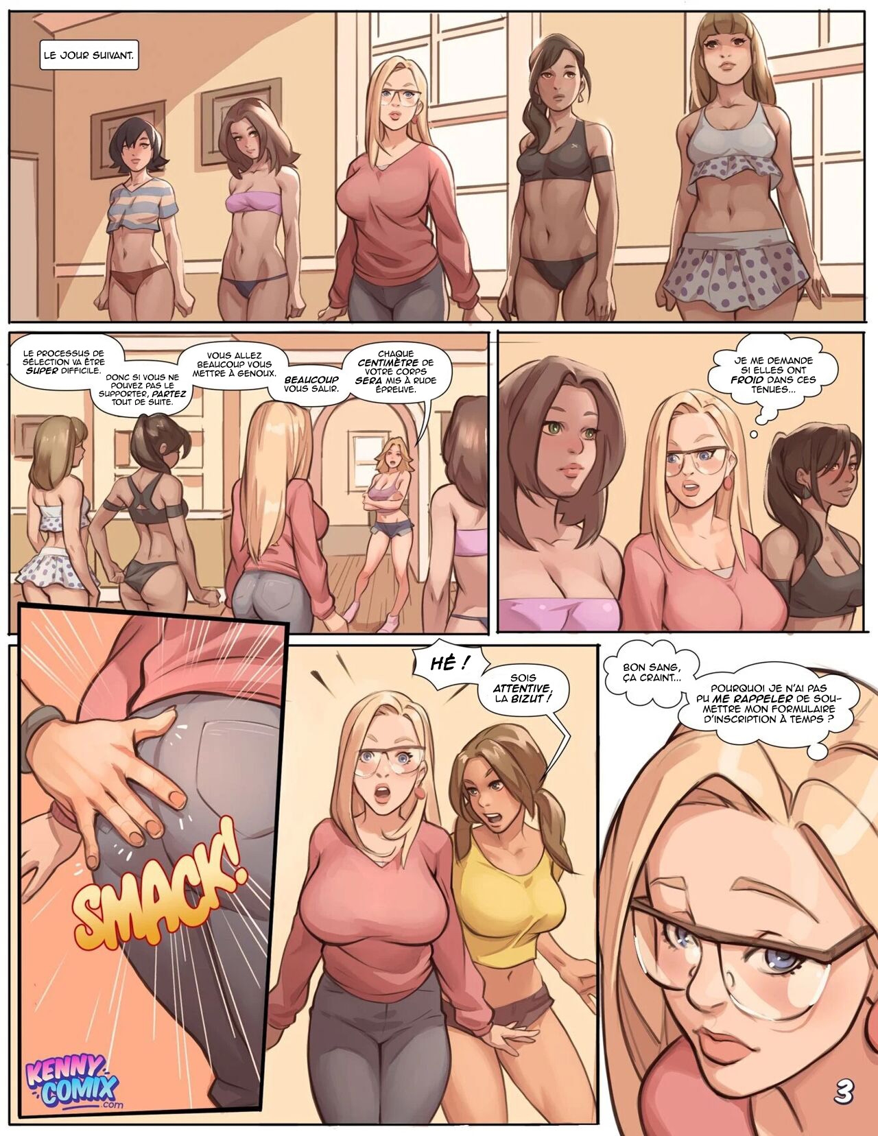 [Kenny Comix ( Voidwave)] Naughty Sorority: The New Pledge [French] 3