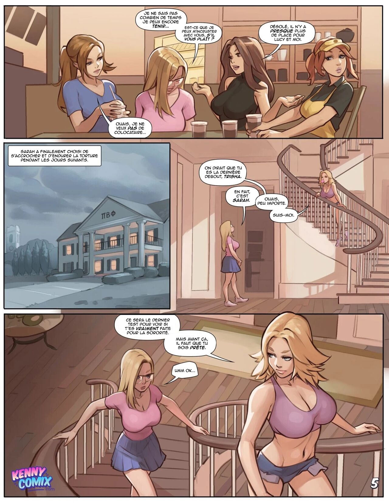 [Kenny Comix ( Voidwave)] Naughty Sorority: The New Pledge [French] 5