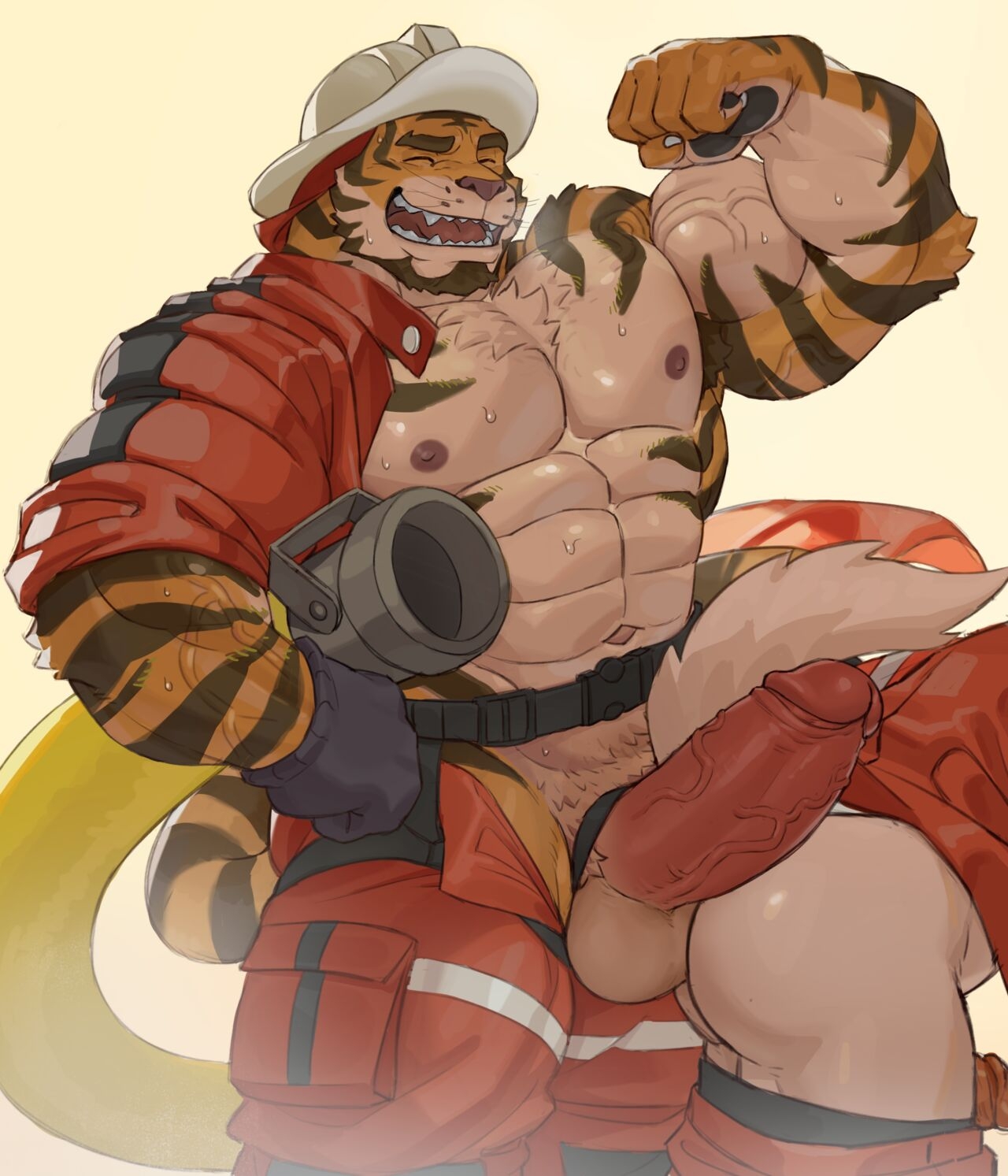 [Imatoart] Tiger Fire Chief's Training Session | 老虎消防队长的训练时间! [Chinese][Translated by Chrome Heart Tags] 39