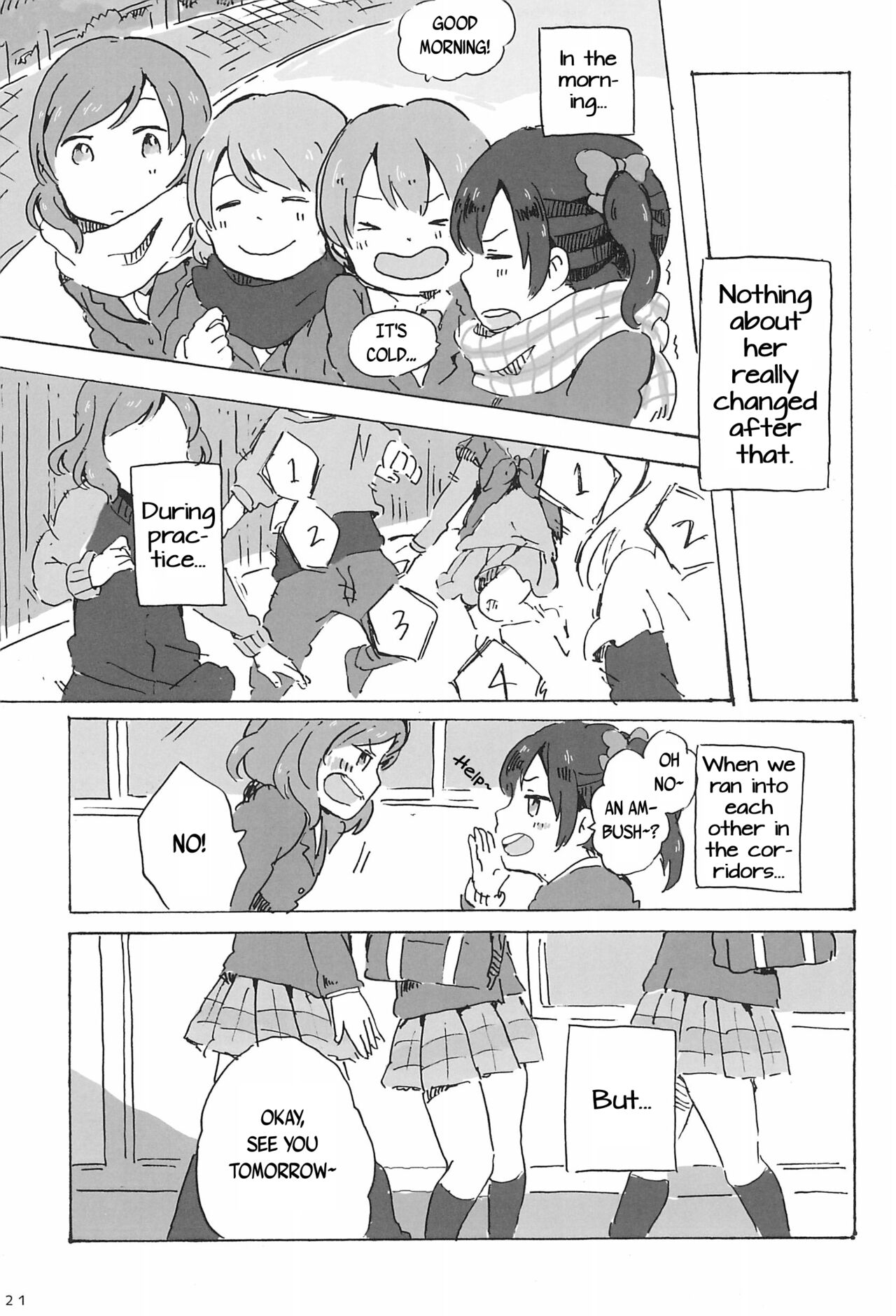 (Bokura no Love Live! 7) [Hoshiimo Hoshiimon! (Natsutaro)] Kiite, ano ne. | Hey, listen. (Love Live!) [English] {Rinruririn} 20