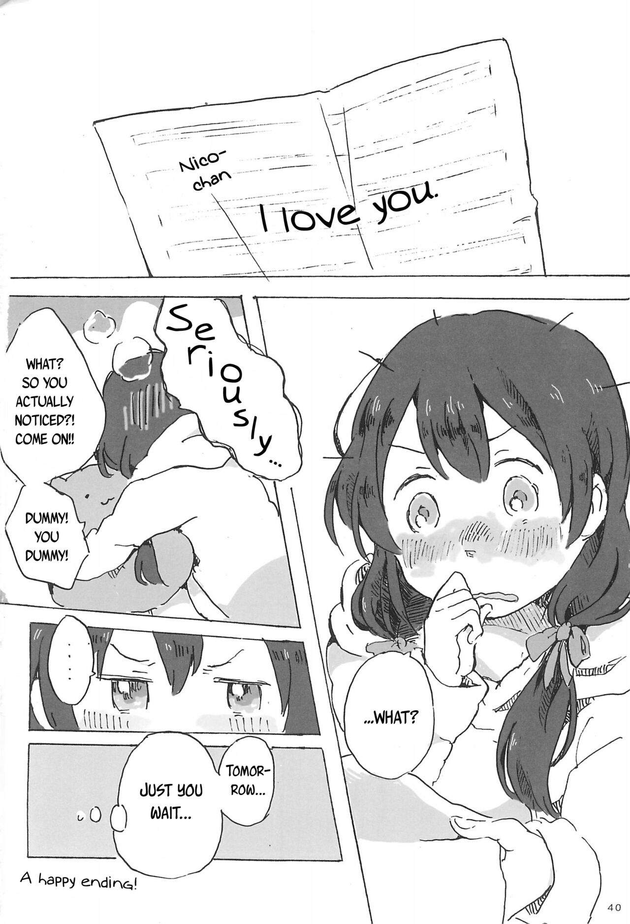 (Bokura no Love Live! 7) [Hoshiimo Hoshiimon! (Natsutaro)] Kiite, ano ne. | Hey, listen. (Love Live!) [English] {Rinruririn} 41