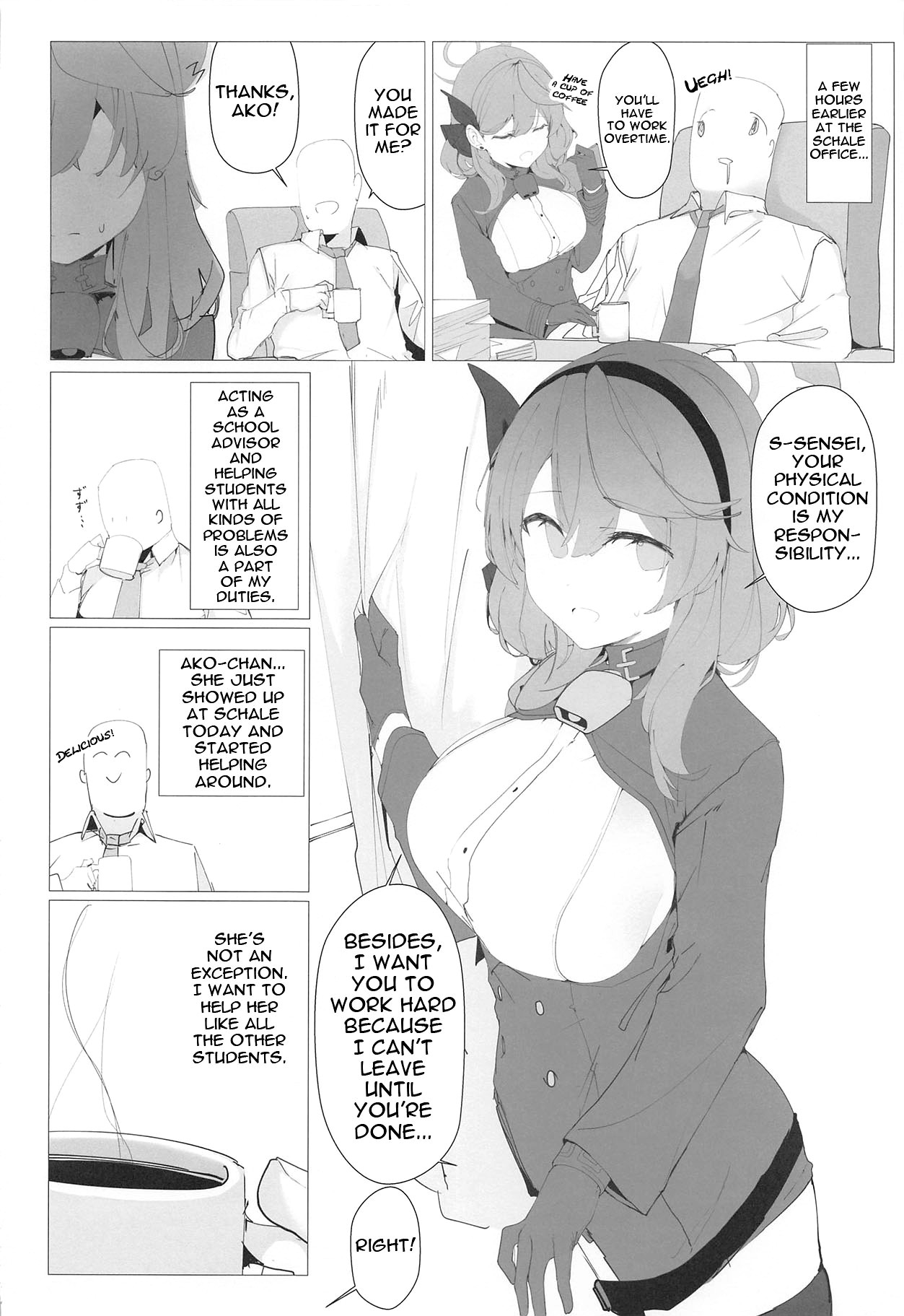 (C101) [Kuriimo Souda (Kuriimo Pie)] Byuru A-Kan Iku! | Splurt~ No, I'm Cumming! (Blue Archive) [English] {Doujins.com} 5