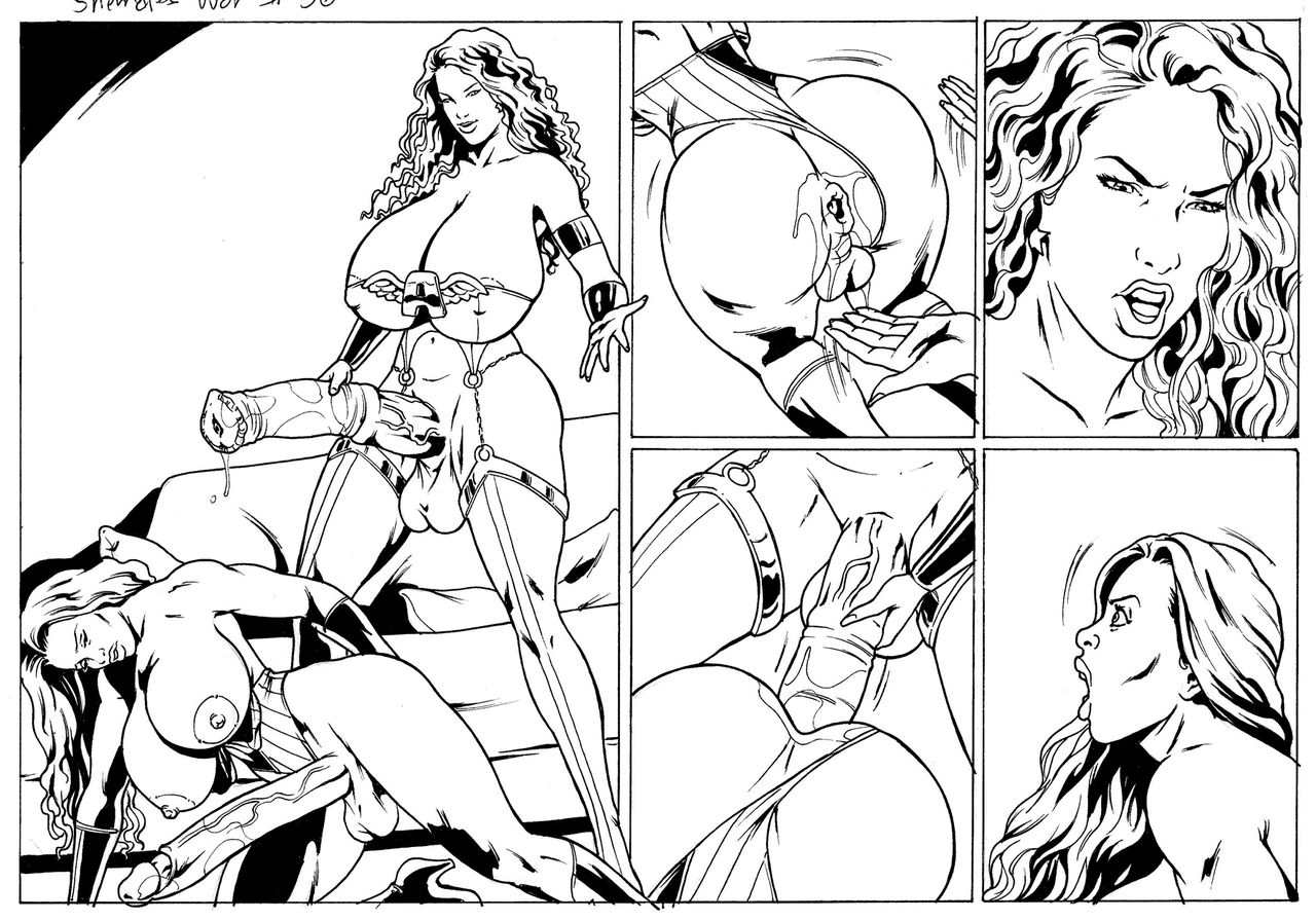 (Superheroine Comixx) Kyla Blaze - She-Males Wargasm!(ongoing) 77