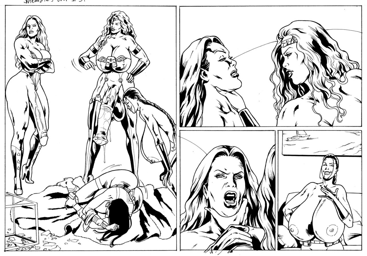 (Superheroine Comixx) Kyla Blaze - She-Males Wargasm!(ongoing) 92