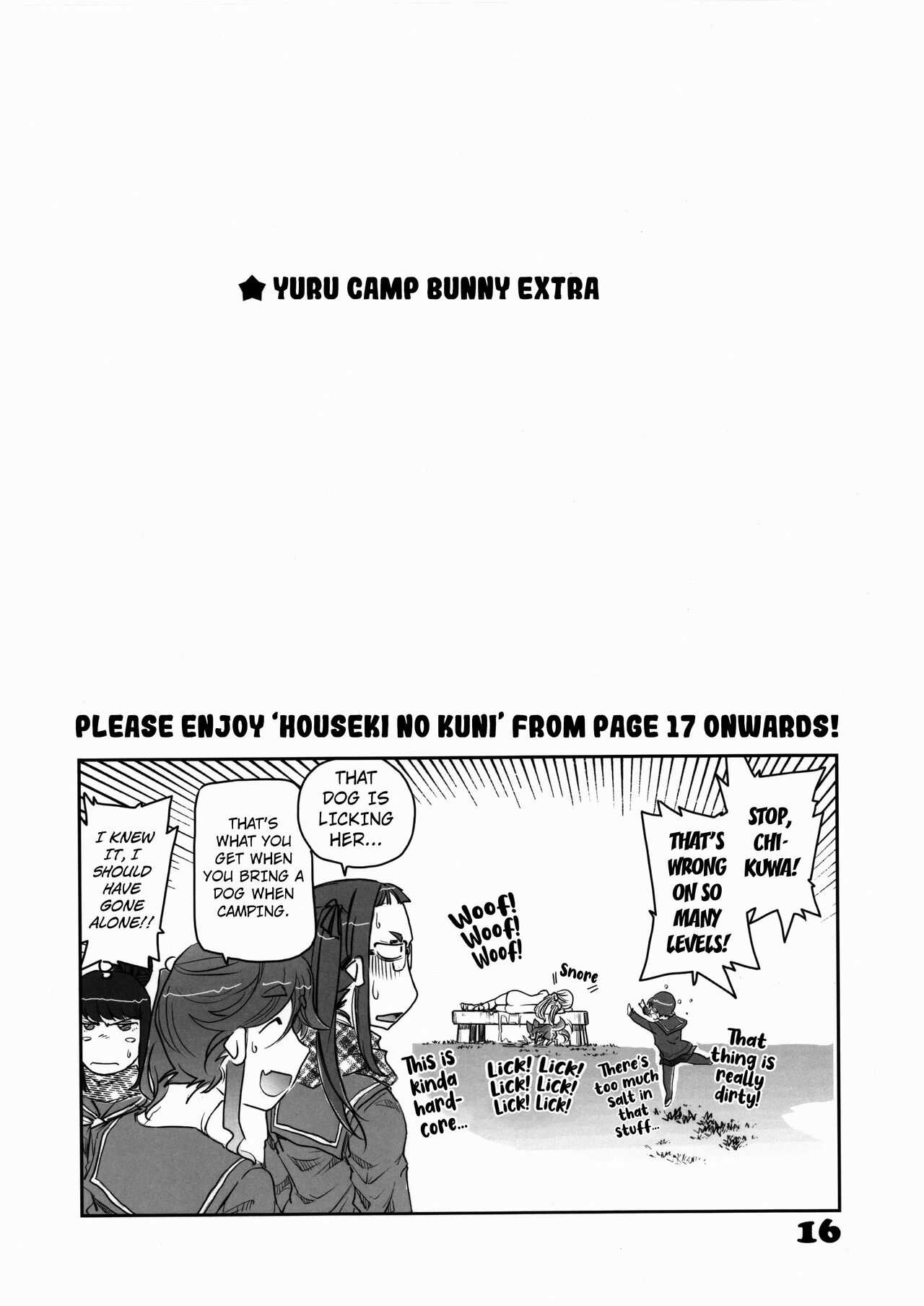 (C94) [Okinawa Taieki Gunjinkai (Yasunaga Kouichirou)] Yuru Camp Bunny EXTRA (Yuru Camp) [English] [Kuraudo] 14