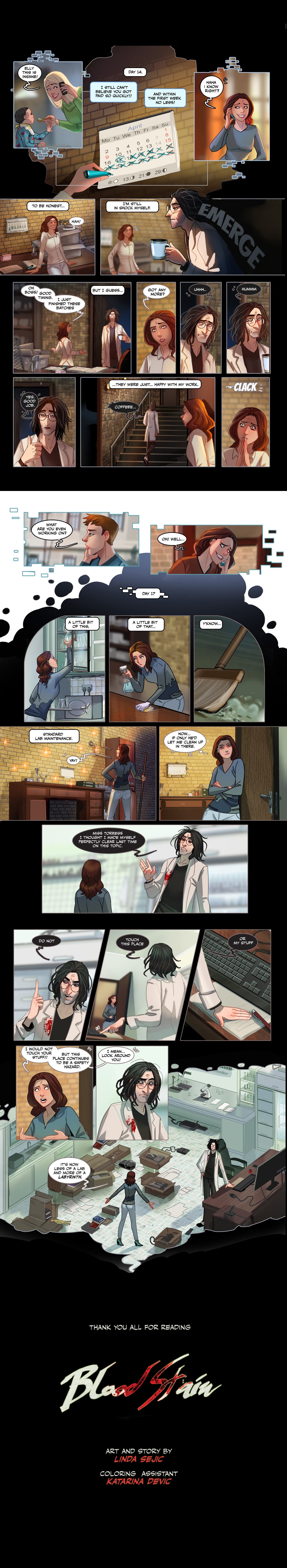 Blood Stain ch. 4 (ongoing) [Linda Sejic / Sigeel] 19