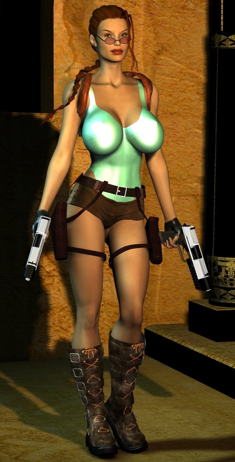 CleonXXI / Ricklinkous - Lara Croft 3D pics collection 118