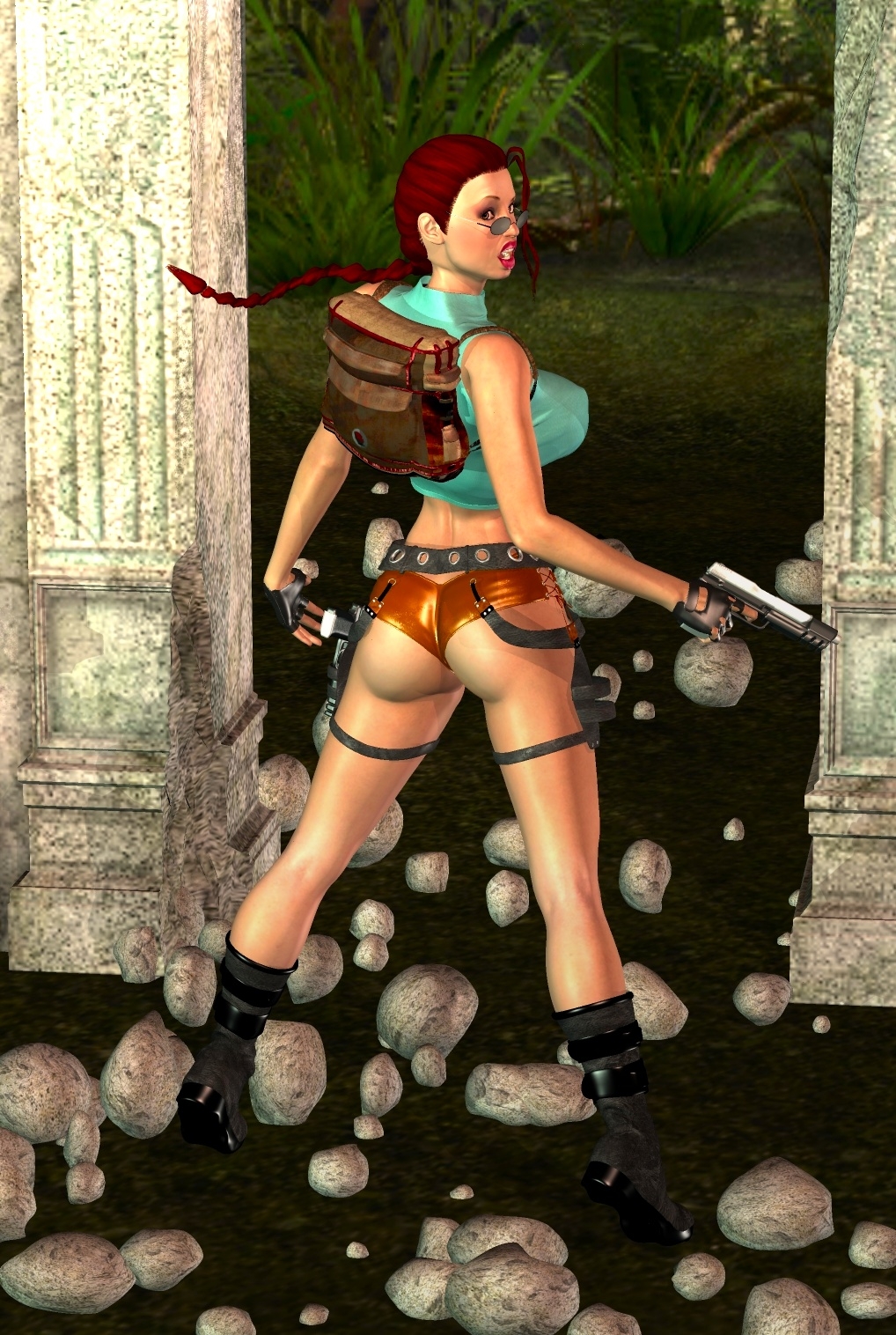 CleonXXI / Ricklinkous - Lara Croft 3D pics collection 129