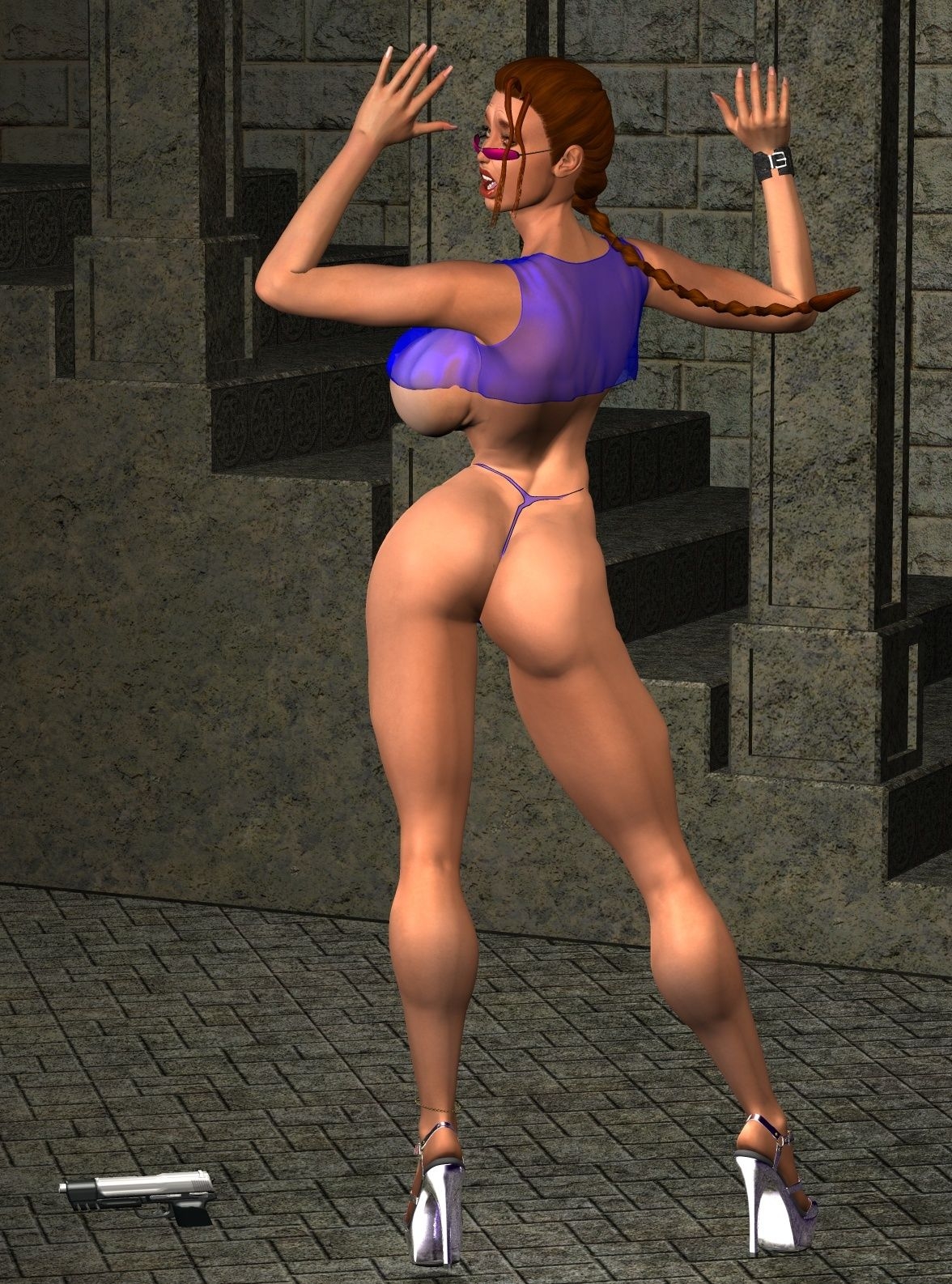 CleonXXI / Ricklinkous - Lara Croft 3D pics collection 132