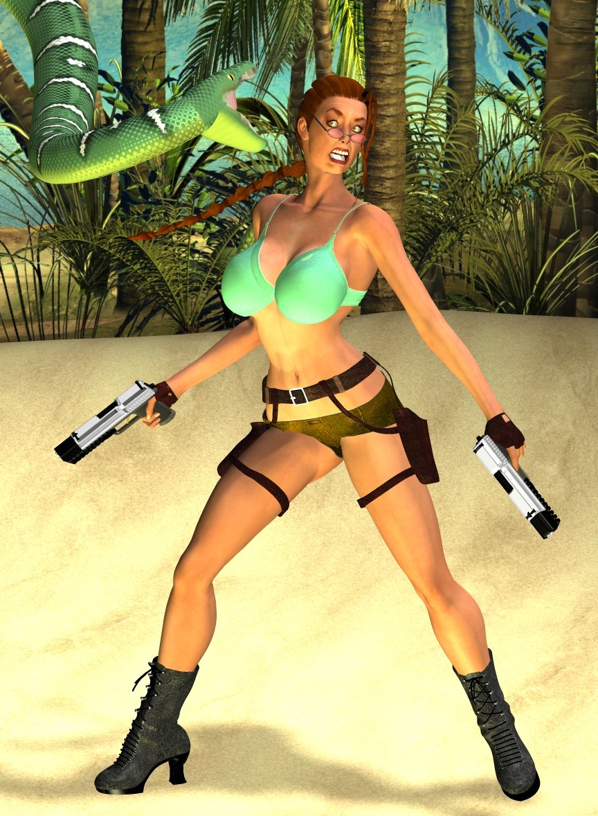 CleonXXI / Ricklinkous - Lara Croft 3D pics collection 153