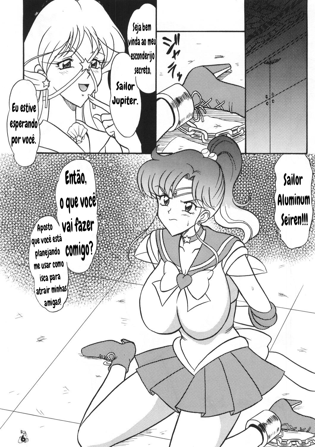 [Mutsuya (Mutsu Nagare)] Oshioki Mokusei Musume | Jupiter Girl’s Punishment (Sailor Moon) [Portuguese-BR] 1