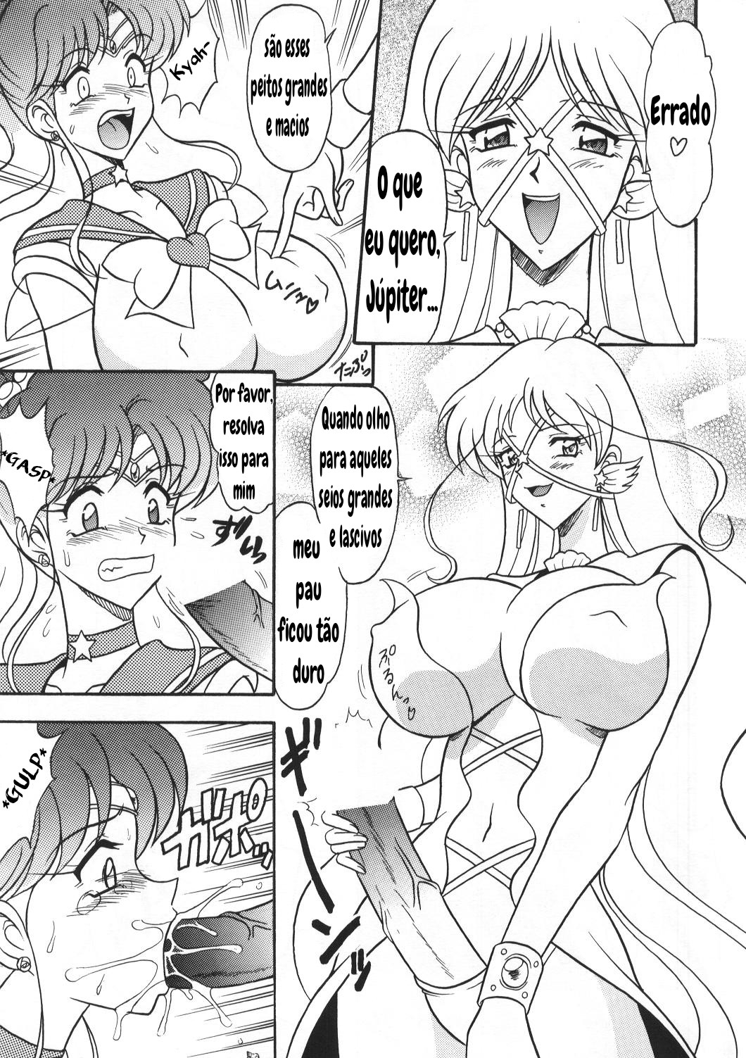 [Mutsuya (Mutsu Nagare)] Oshioki Mokusei Musume | Jupiter Girl’s Punishment (Sailor Moon) [Portuguese-BR] 2