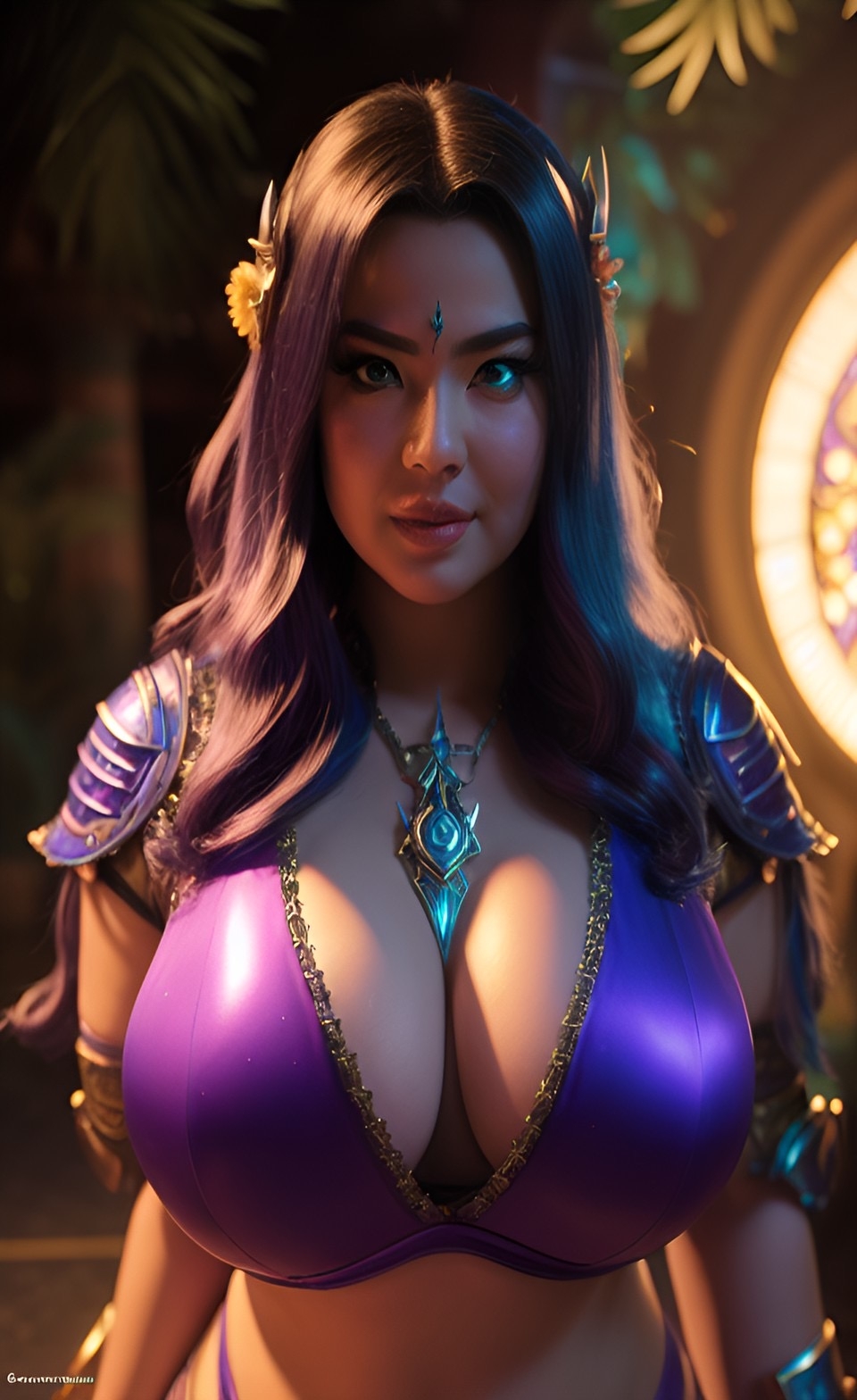 Generic Busty Women [AI Generated] 115